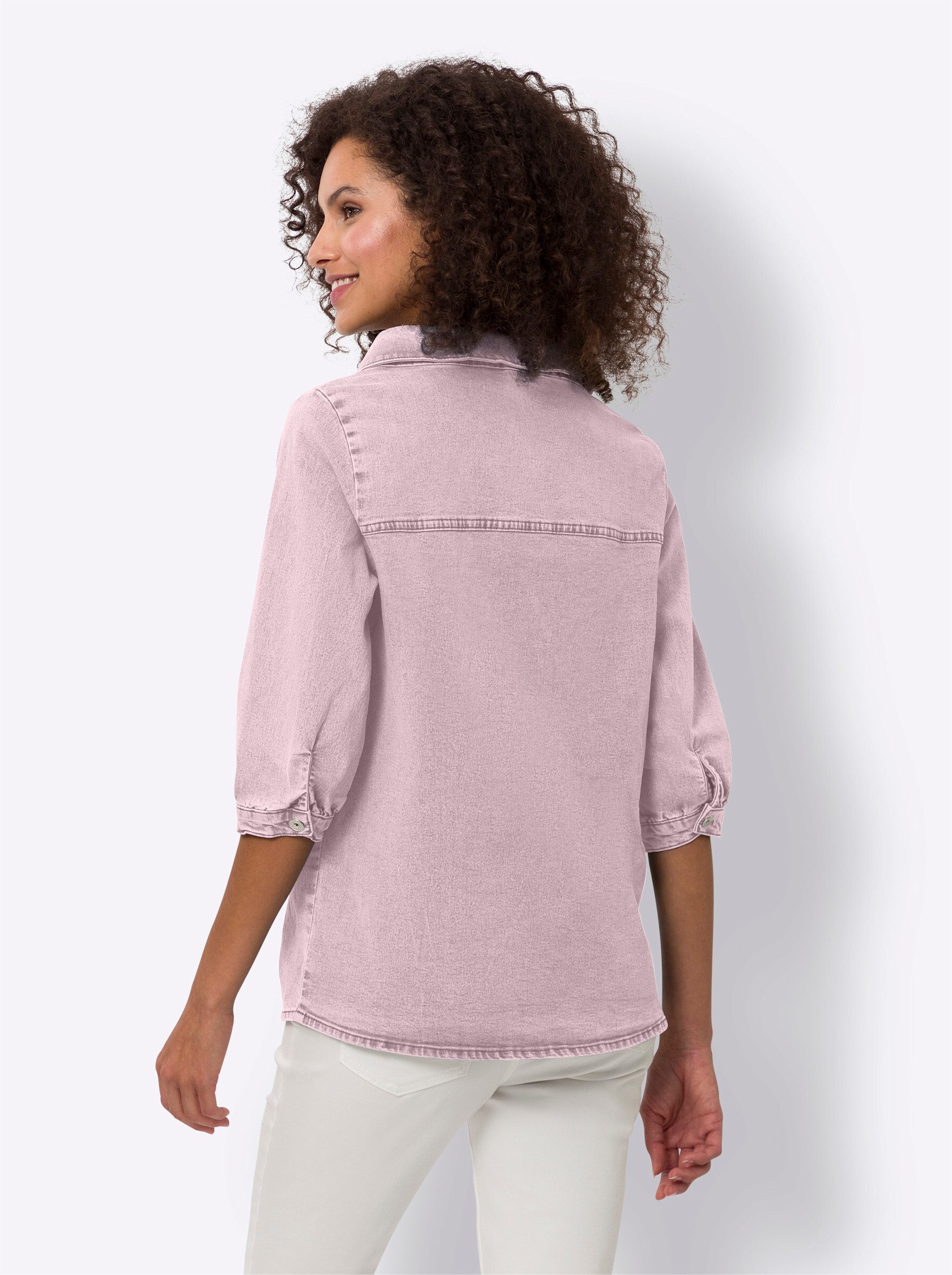 heine Klassische Bluse Jeansbluse . günstig online kaufen
