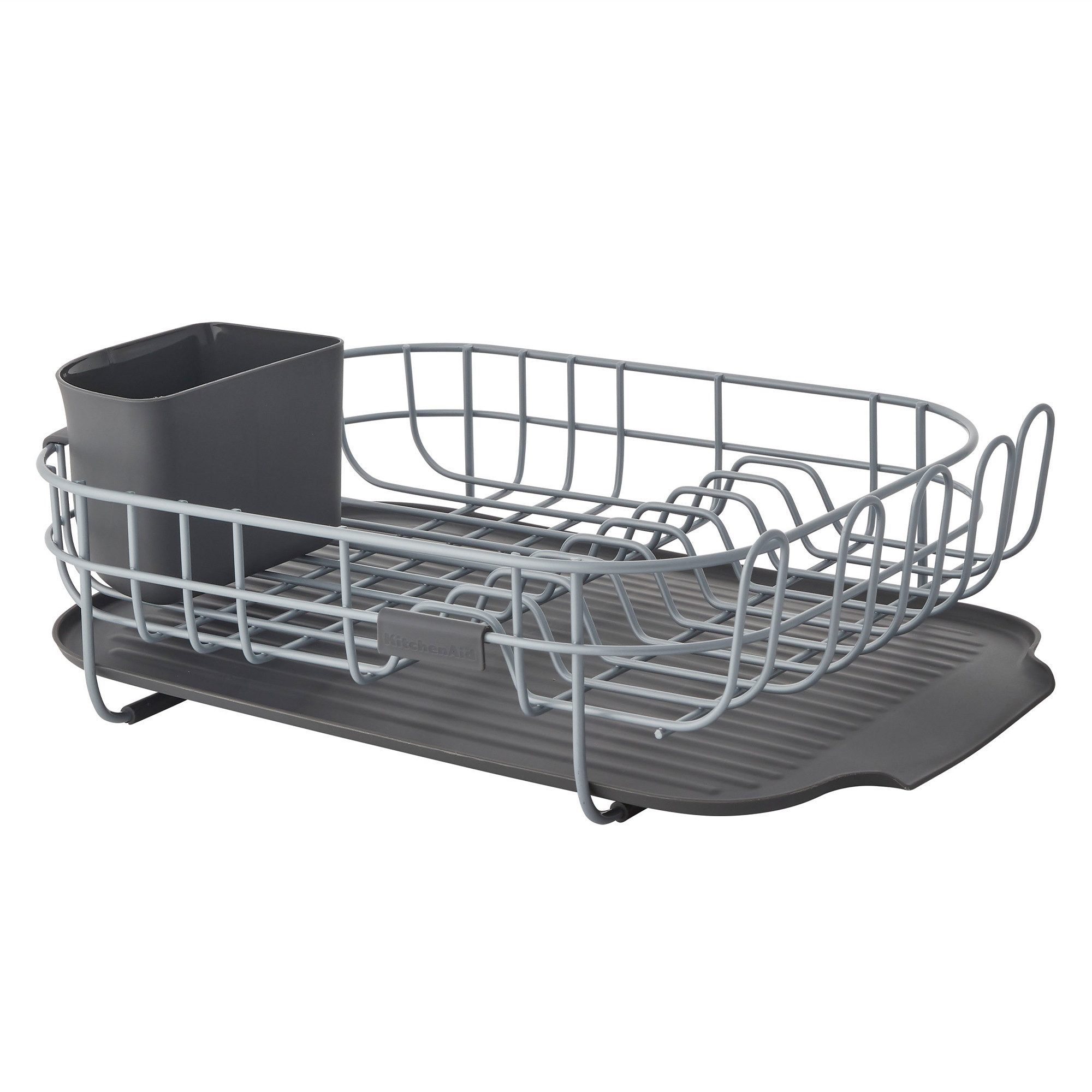 KitchenAid Geschirrständer KEG197OSGR, Platzsparender Geschirrtrockner, ideal für kleinere Spülbecken.