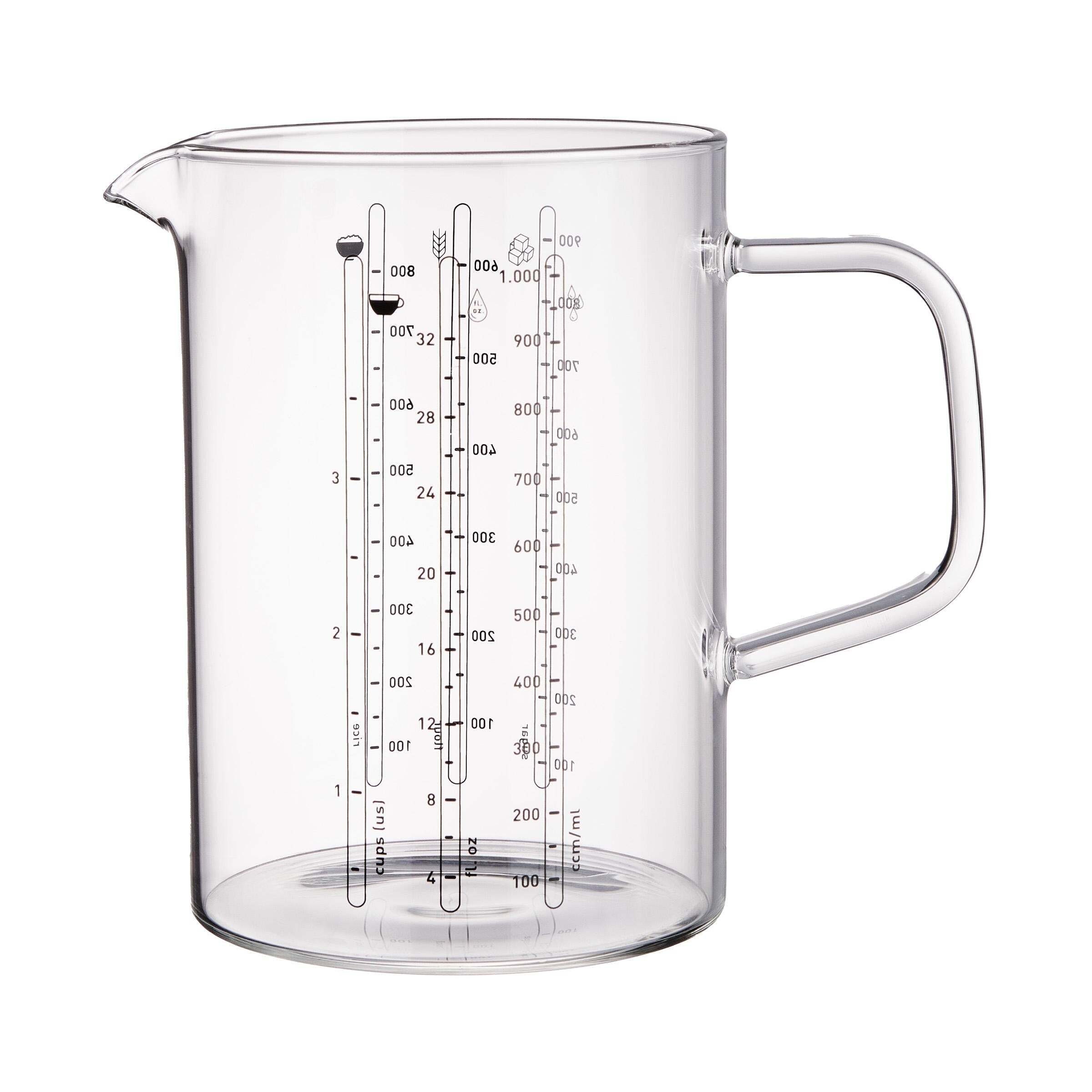 Messbecher Messbecher Borosilikatglas BUTLERS RECIPE 1000ml,