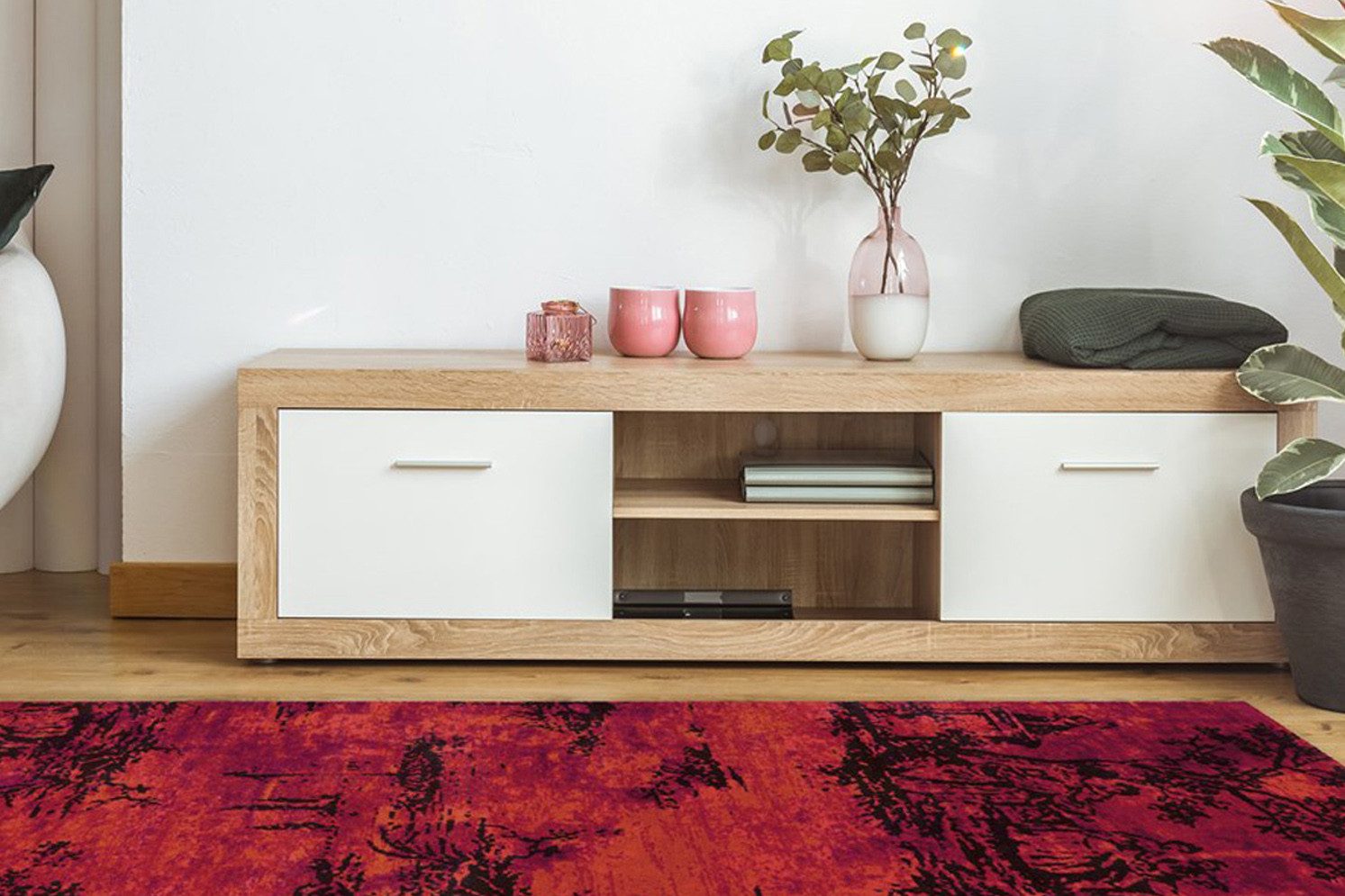 Arte Espina Teppich Vintage 5206, rechteckig, Höhe: 4 mm, Pflegeleicht und robust, Flachflor, Vintage-Design