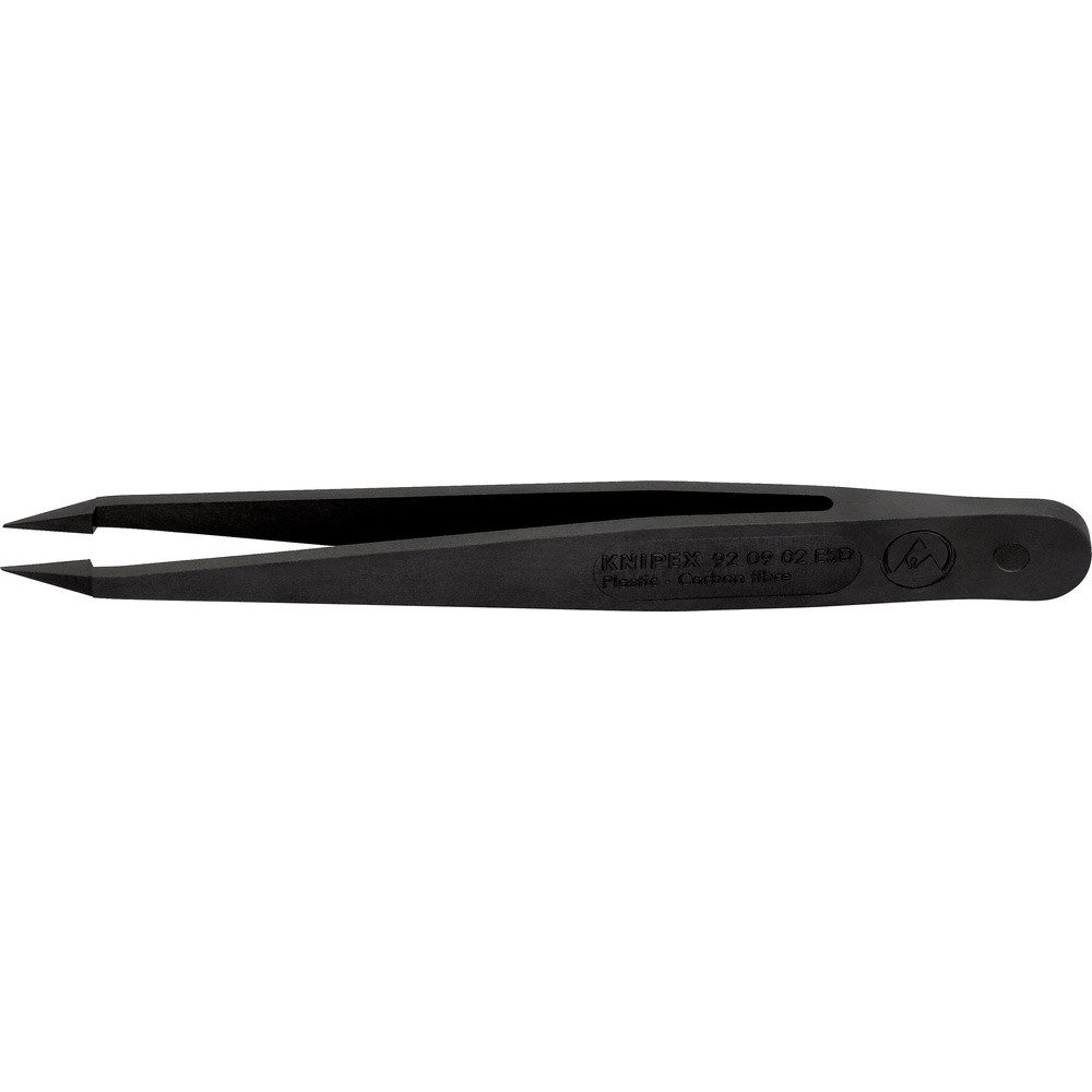 Knipex Pinzette Knipex 92 09 02 ESD ESD Pinzette 1 Stück Spitz, fein 115 mm
