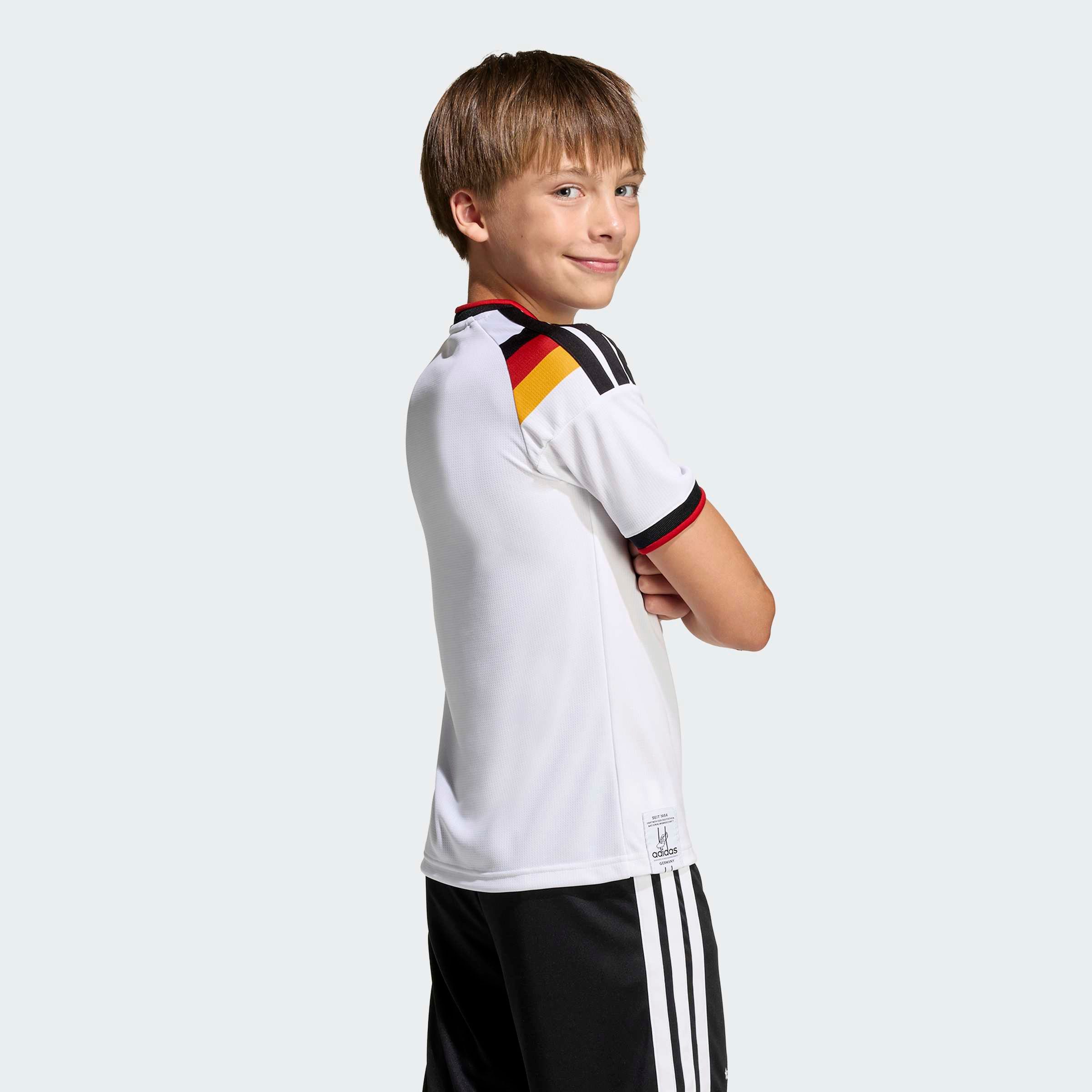 adidas Performance Fußballtrikot DEUTSCHLAND 26 KIDS HEIMTRIKOT für Kinder, mit Climacool Technologie, mit Rundhalsausschnitt