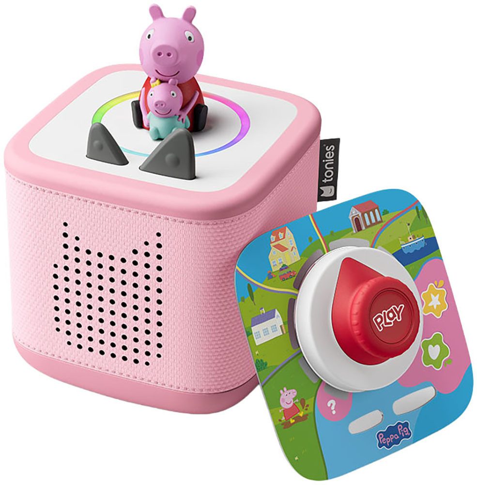 tonies Toniebox 2 Play Set Peppa Pig Lautsprecher (Bluetooth, WLAN, 42 W)