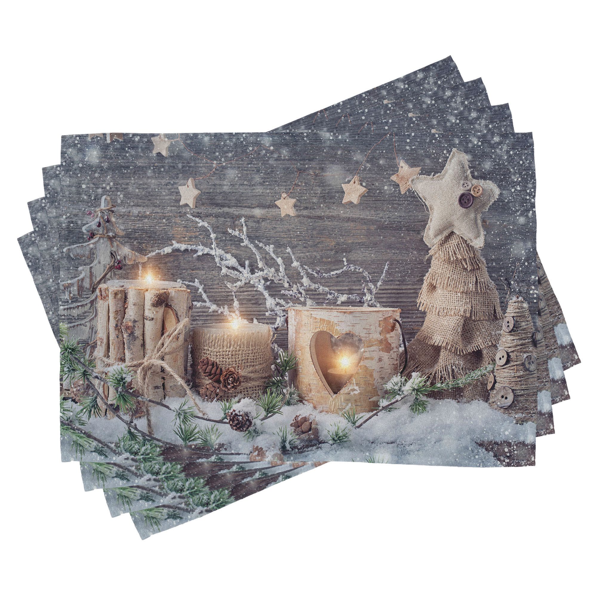 Abakuhaus Platzset Waschbare Stoff Esszimmer Küche Tischdekorations Digital günstig online kaufen