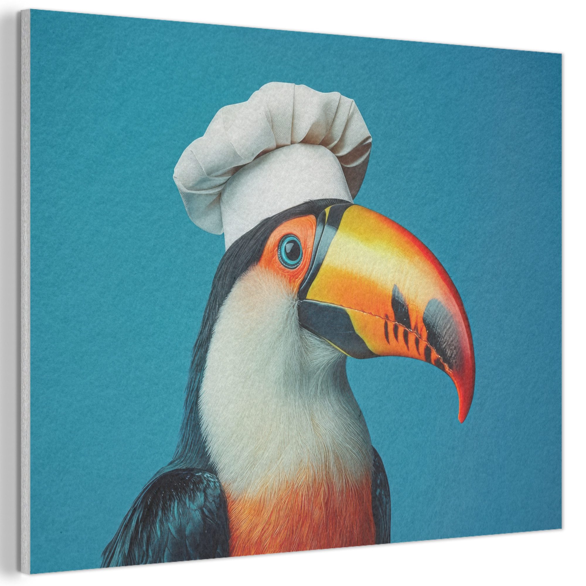 Kochmütze - Tukan - Nahaufnahme