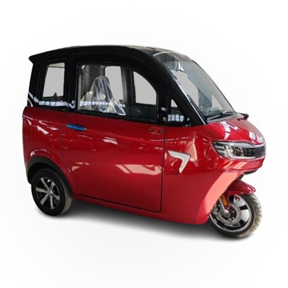 Urban Hopper E-Motorroller Elektro-Kabinenroller Urban Hopper Cabin Pro, Dreirad E-Roller, 1500 W, 45 km/h, Reichweite ca. 69km, Blei-Gel Akku, LED Licht, Scheibenbremse, COC