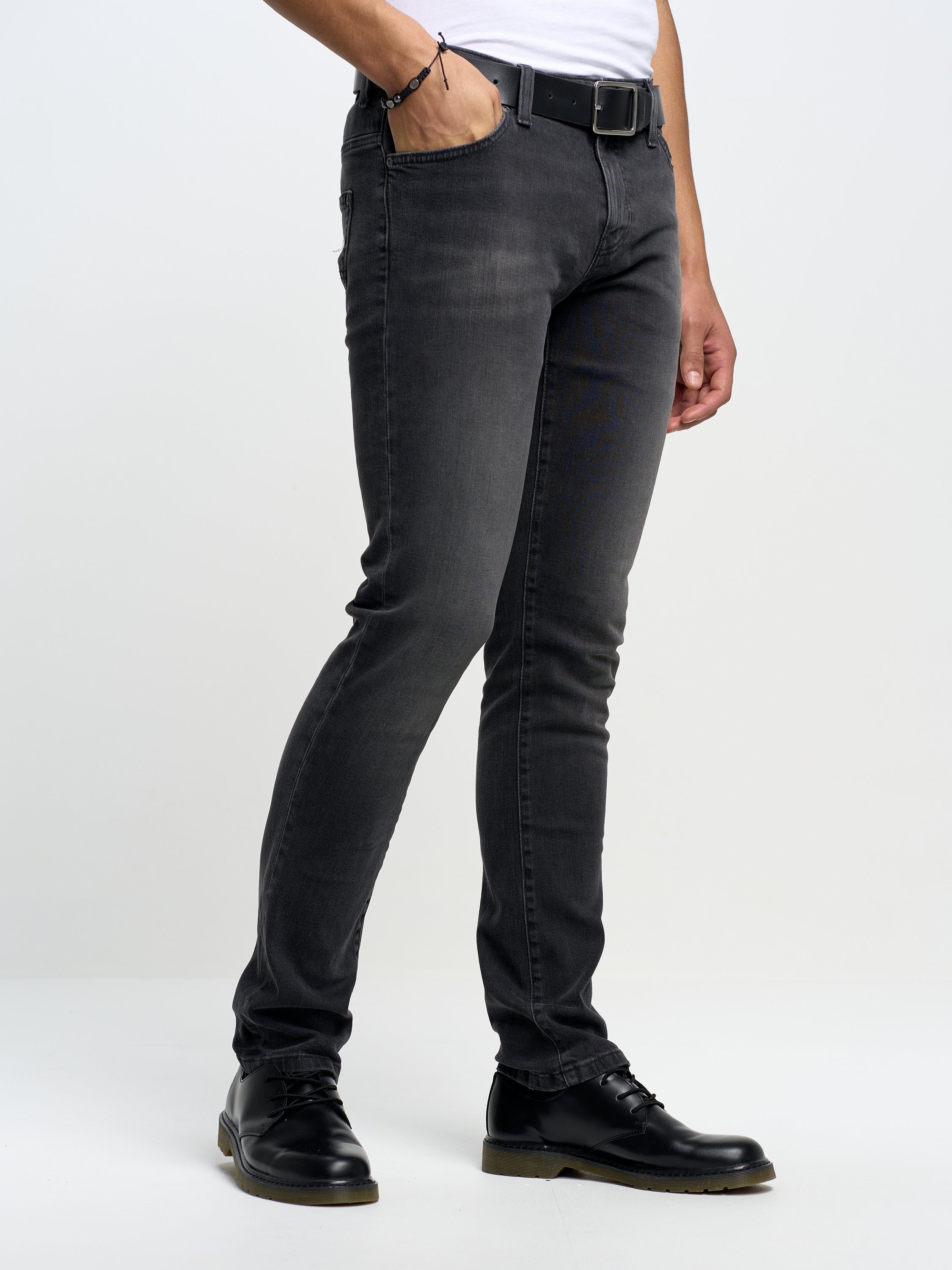 Slim-fit-Jeans MARTIN STAR SCHWARZ BIG (1-tlg)