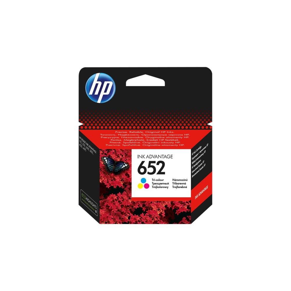HP No.652 Tintenpatrone farbig Tintenpatrone