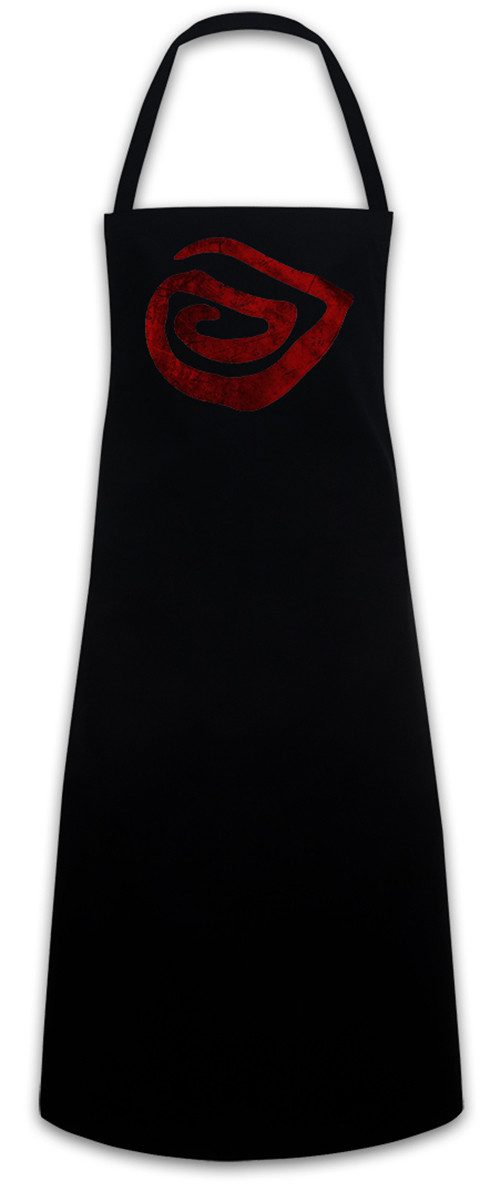 Urban Backwoods Kochschürze True Spiral Grillschürze Detective Leonard Symbol Sign Logo Insignia
