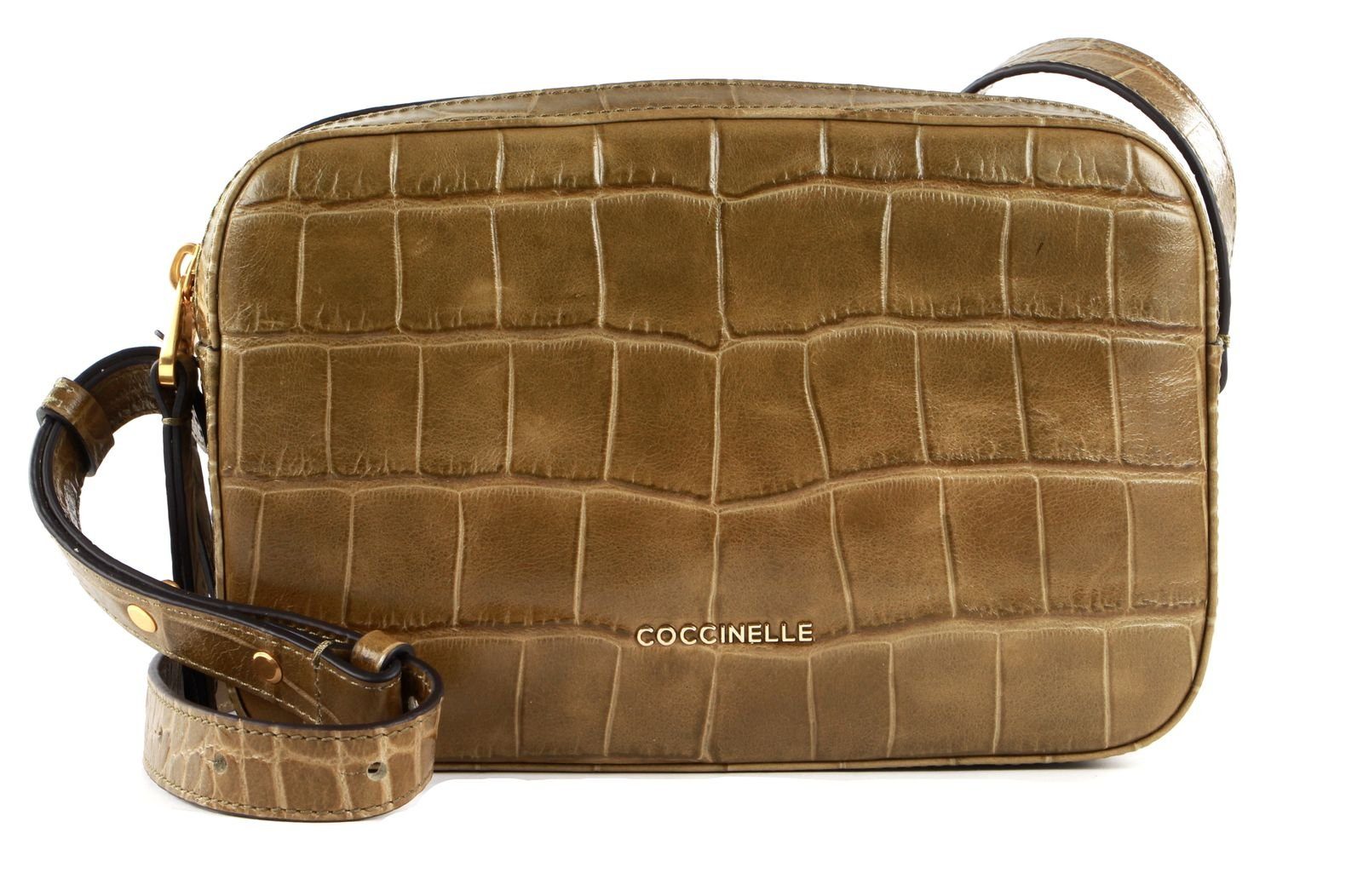 Umhängetasche Lea Croco Maxi