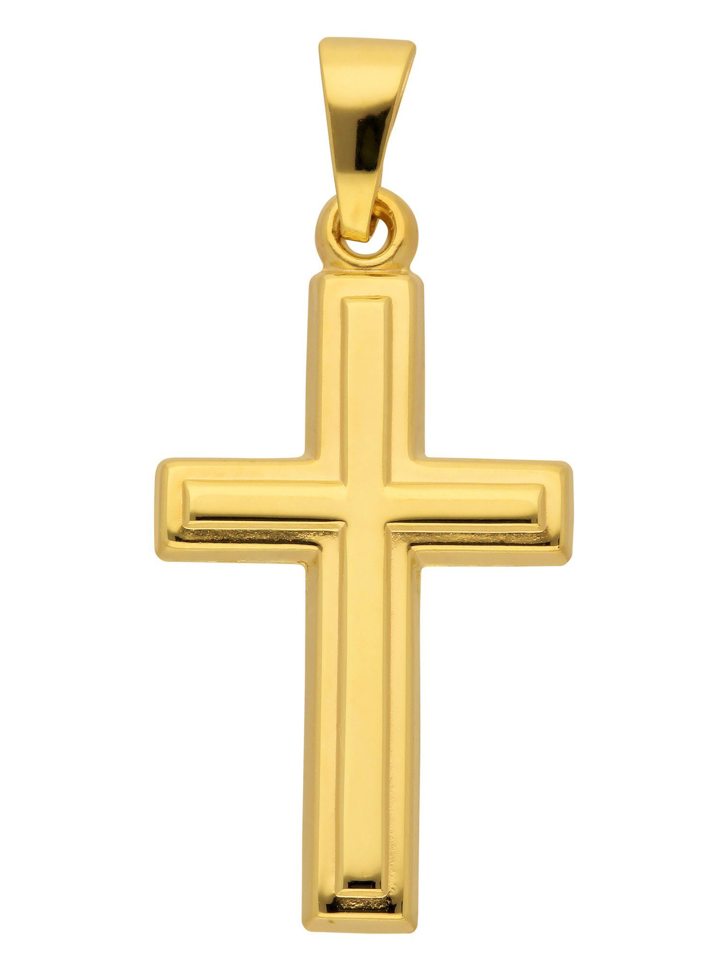 333 Kreuz Adelia´s Gold Anhänger, für Goldschmuck & Kettenanhänger Herren Damen