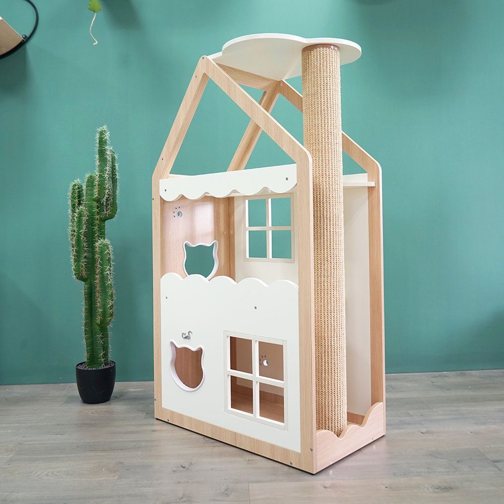 Kratzbaum CatS Design Kratzbaum xxl Katzenvilla Deluxe H6