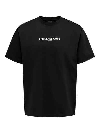 ONLY & SONS T-Shirt - Shirt kurzarm - ONSLES CLASSIQUES RLX HVY SS TEE