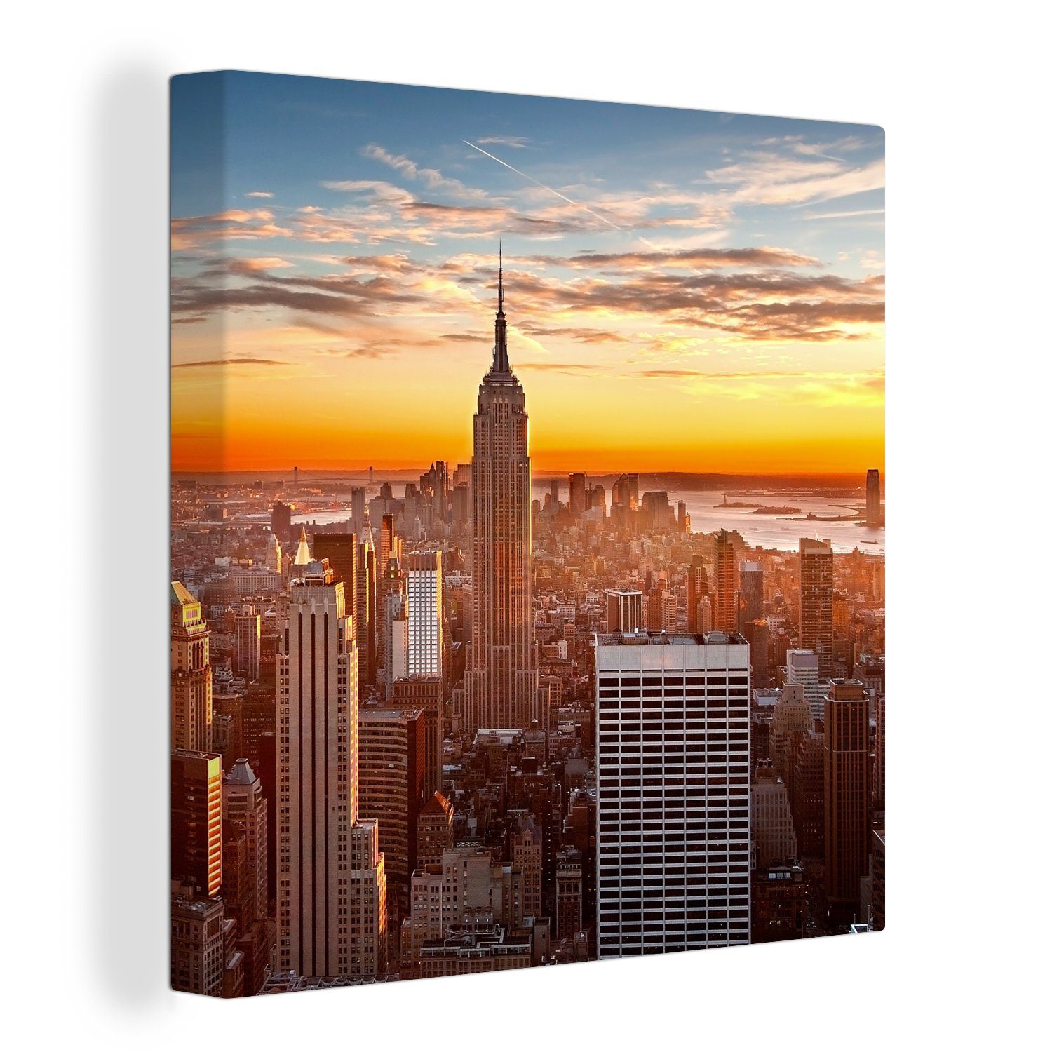 OneMillionCanvasses® Leinwandbild Skyline - New York günstig online kaufen