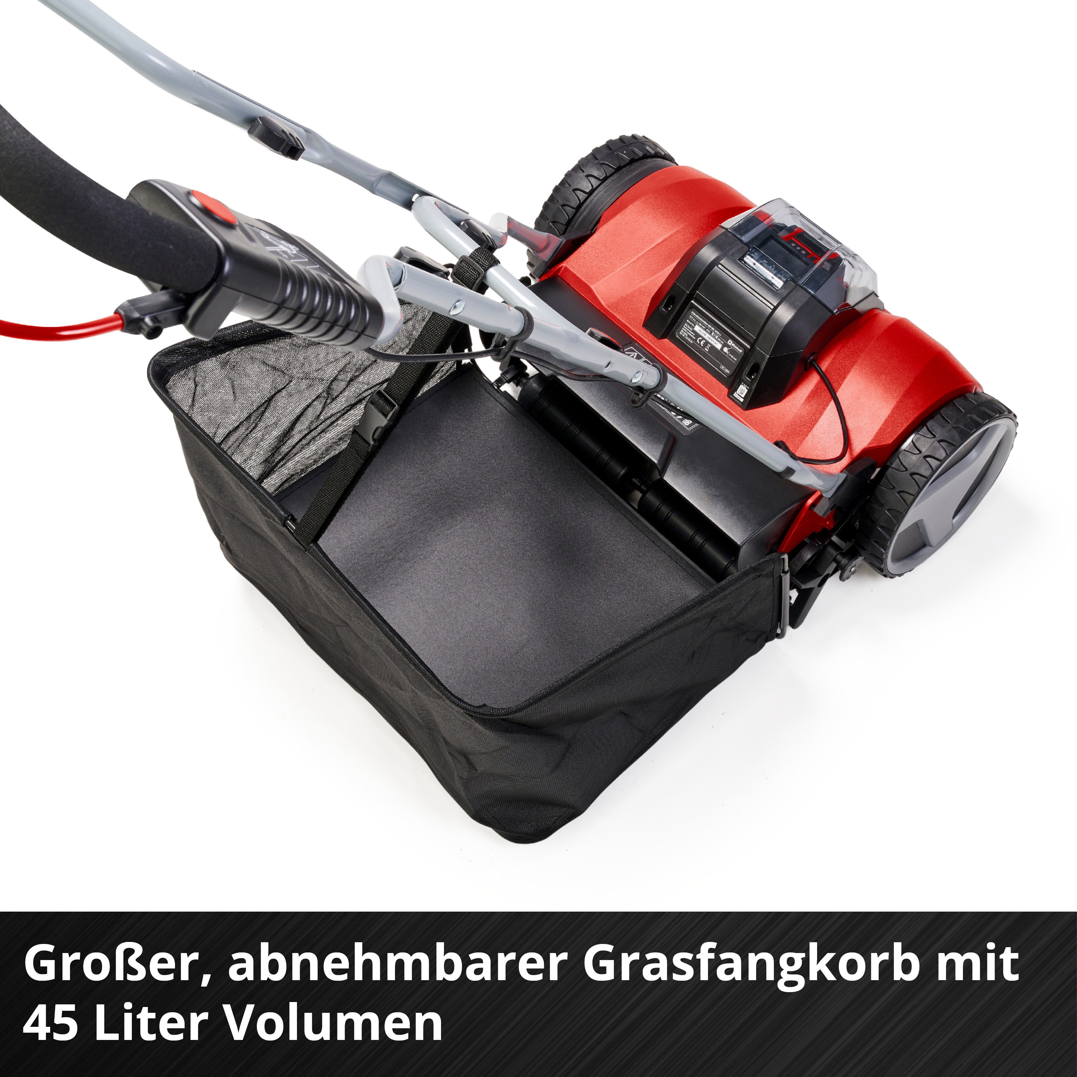 Einhell Akkurasenmäher Spindelmäher GE-HM 18/38 Li-Solo, 38 cm Schnittbreite, ohne Akku und Ladegerät – Bild 5 von 5