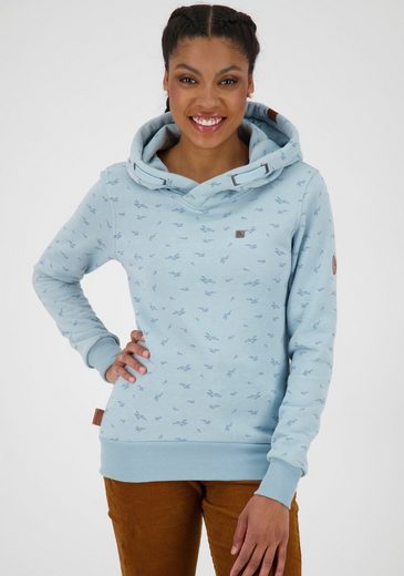 Alife & Kickin Sweatshirt »SarinaAK« modischer Hoodie mit Alloverprint