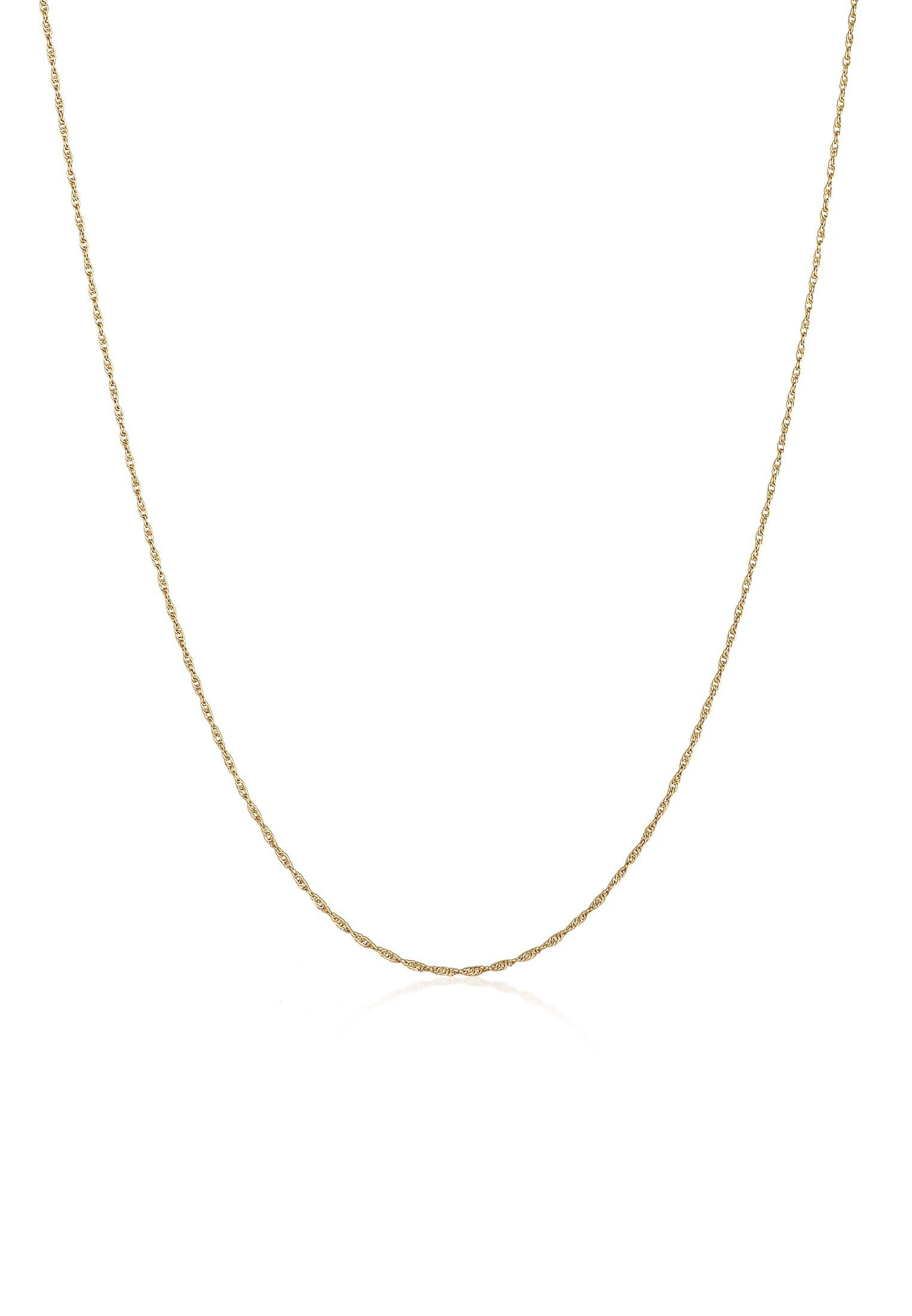 Silberkette Basic Gedrehte Gliederkette 925 Silber