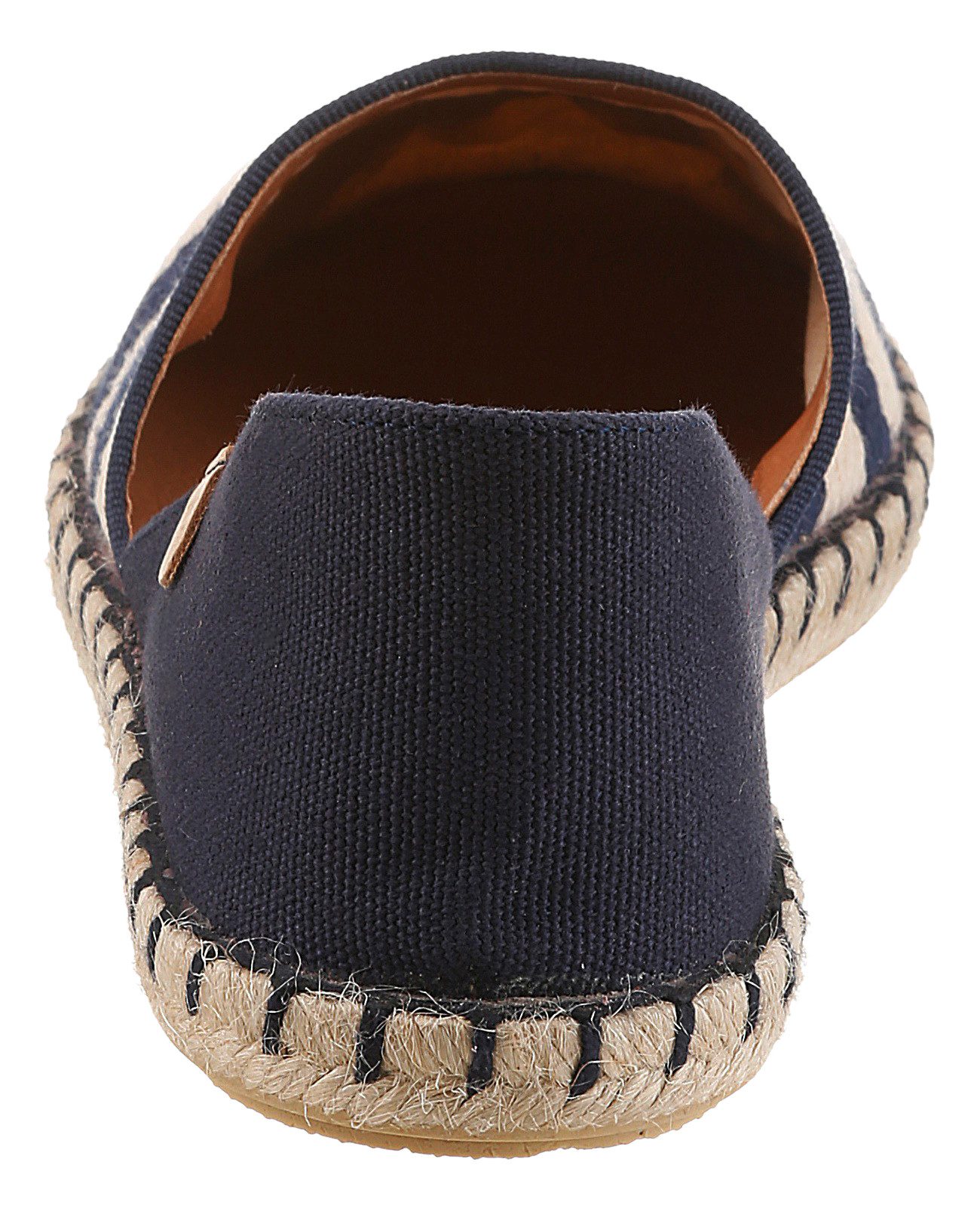 VERBENAS CARMEN Espadrille Slipper, Sommerschuh, Urlaubsschuh in maritimer Optik