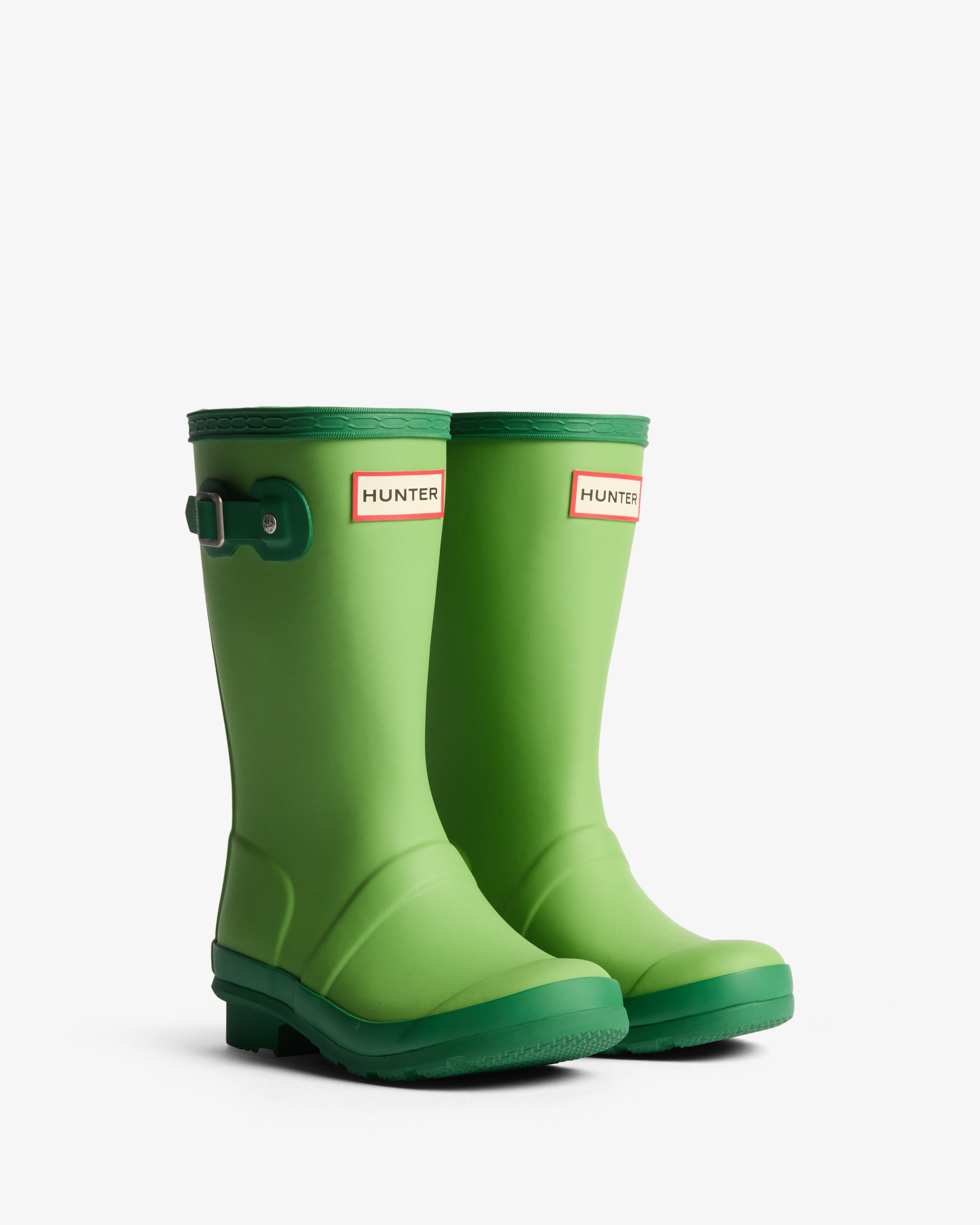 Hunter JUNIOR ORIGINALS BOOT Gummistiefel wasserdicht, mit reflektierenden Details