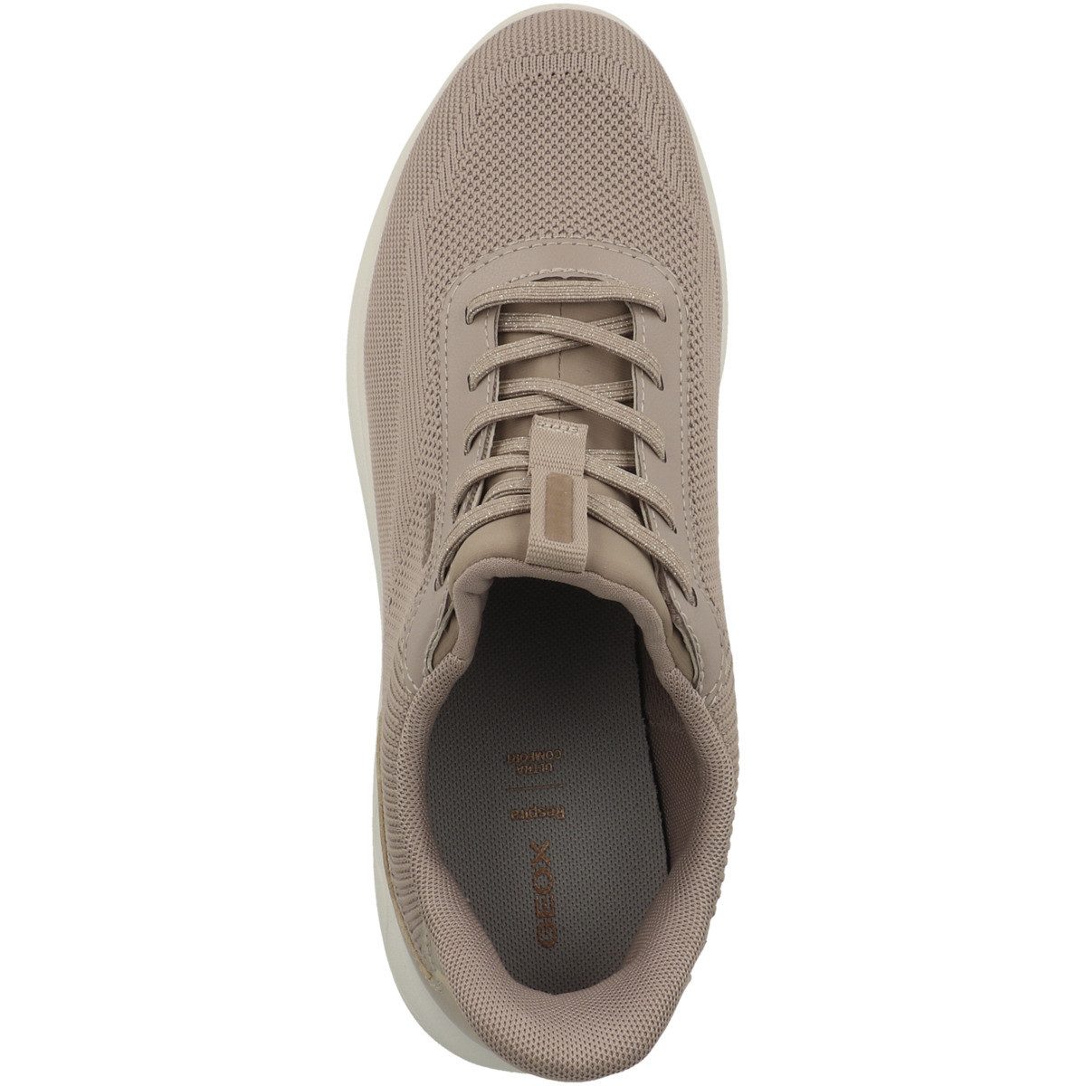 Geox D Spherica Plus A Damen Sneaker Turnschuhe, Sportschuhe, Freizeitschuhe, Halbschuhe, Schnürschuhe