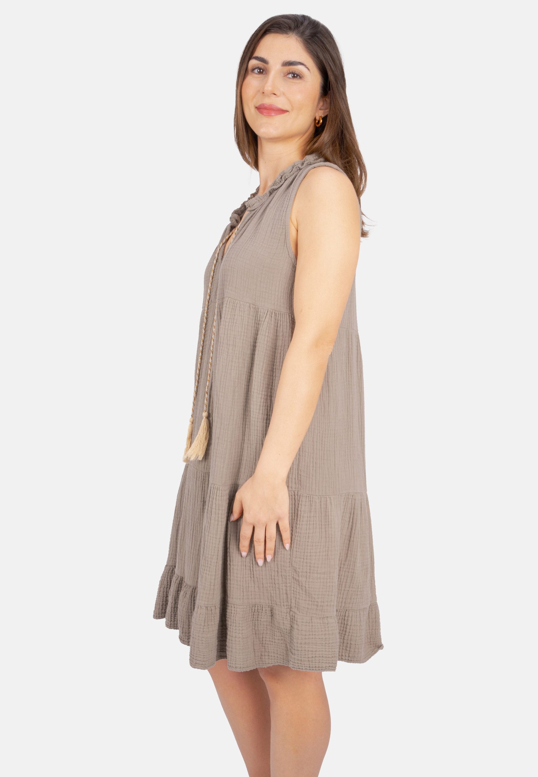 Seasons of April Blusenkleid BUKI MUSSELIN günstig online kaufen