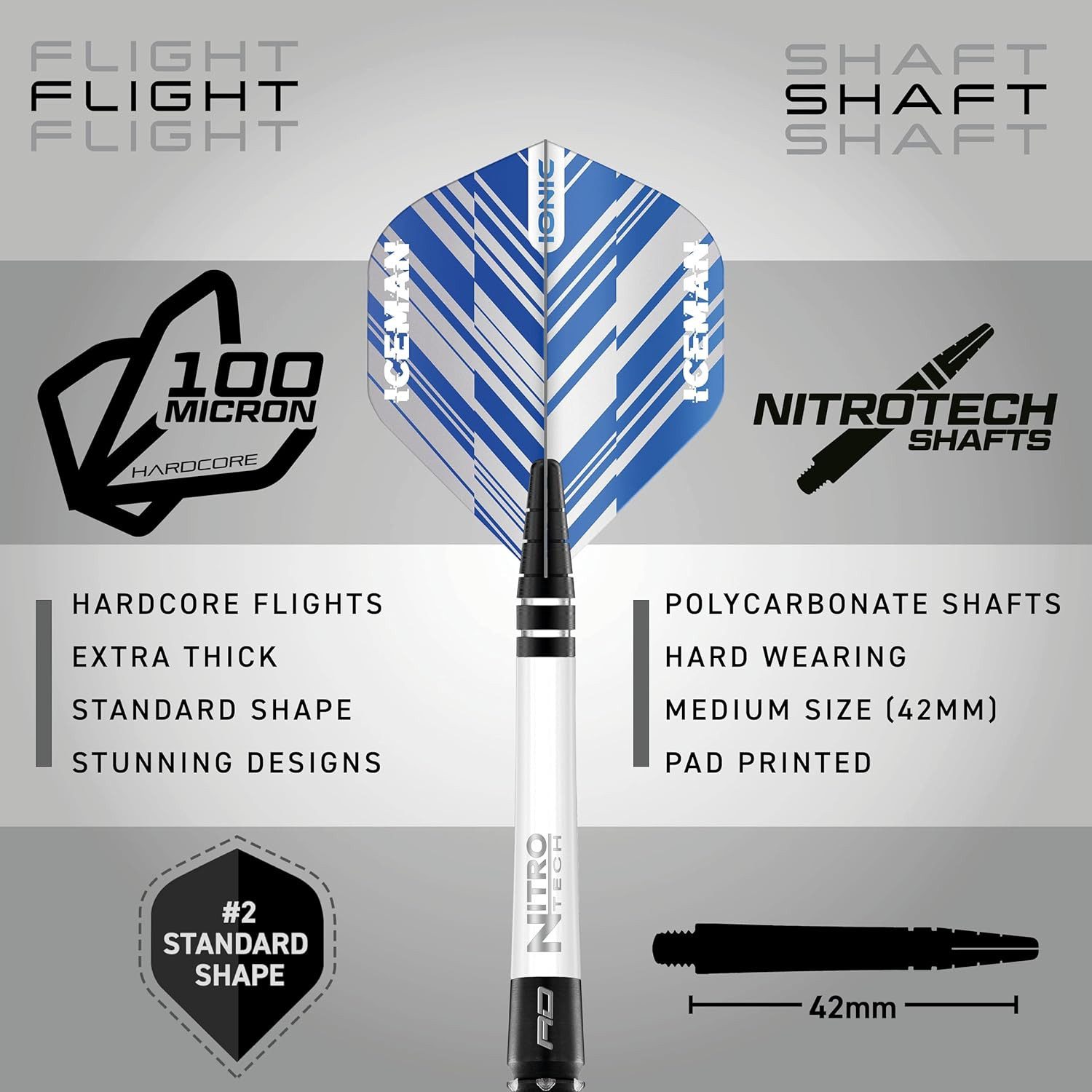 TARGET DARTS Dartpfeil RED DRAGON Gerwyn Price Blue Ice SE 22 gram Tungsten