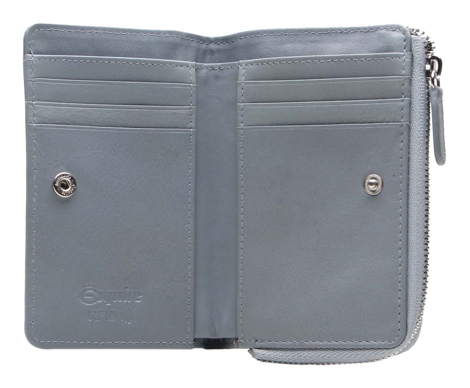 Esquire Geldbörse Wallet, aus echtem Rindsleder mit RFID-Blocker Schutz