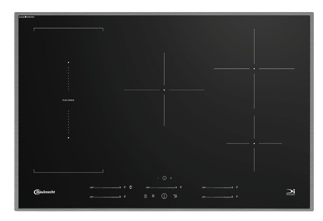 BAUKNECHT Induktions-Kochfeld BS 5180C CPAL Induktions-Kochfeld autark 78 cm