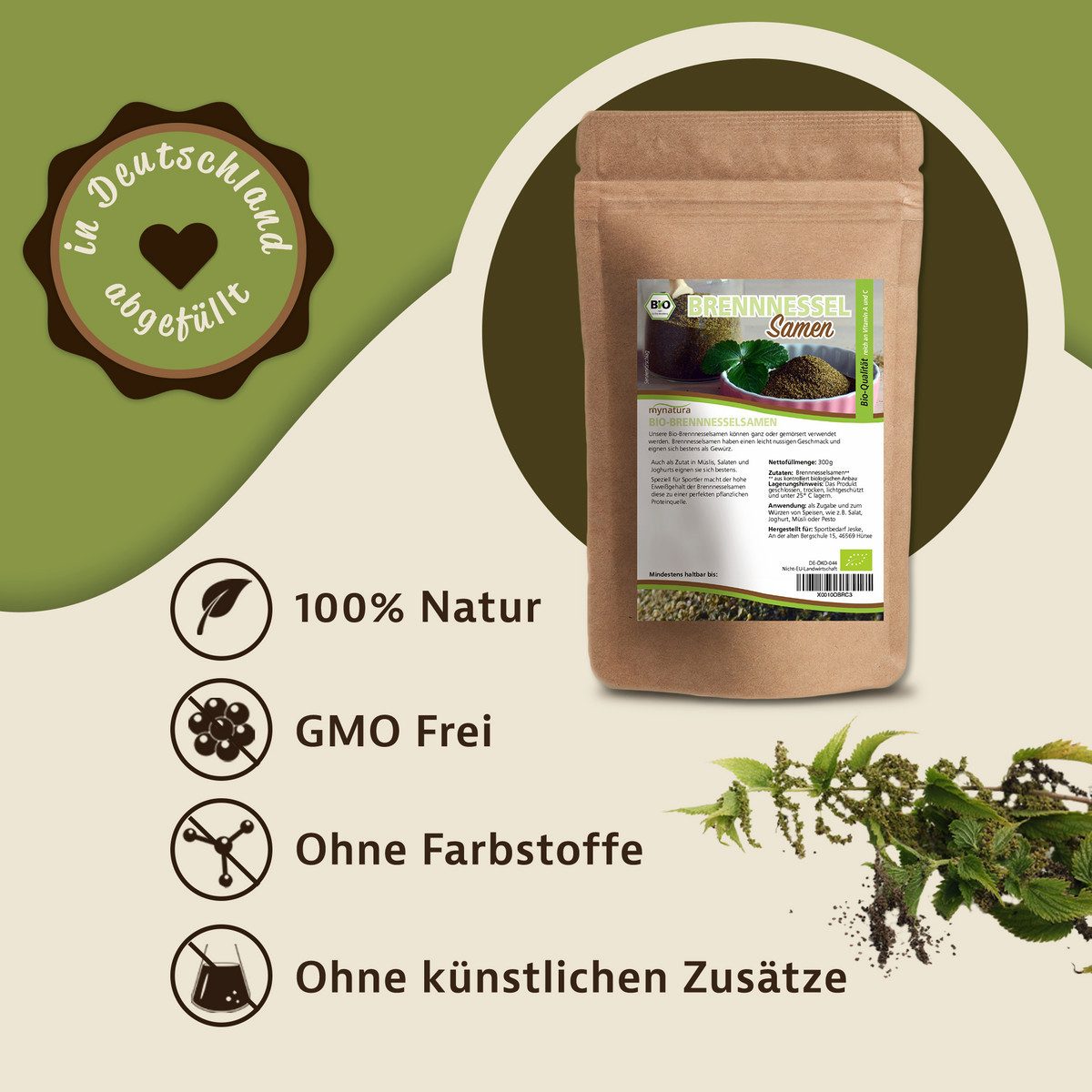 Mynatura Samen Mynatura Bio Brennnesselsamen