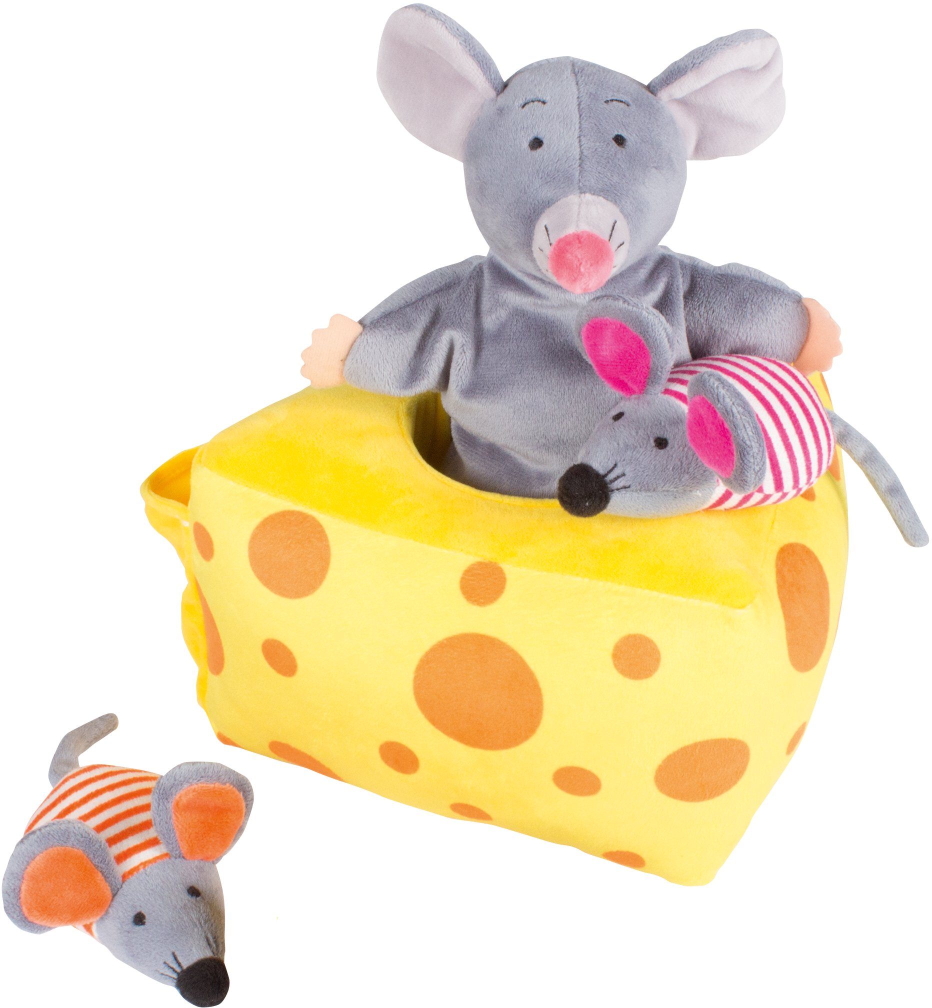Image of beleduc Handpuppe »Mila Mouse und Freunde - Storyhandpuppe« (Set, 4-tlg)