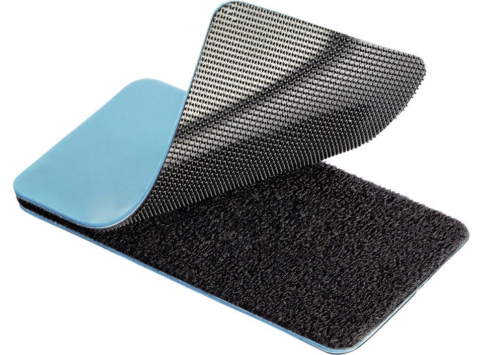 fischer Klebepad Fischer Vakuum-Pads Klett 2 Stück, befestigt, ohne