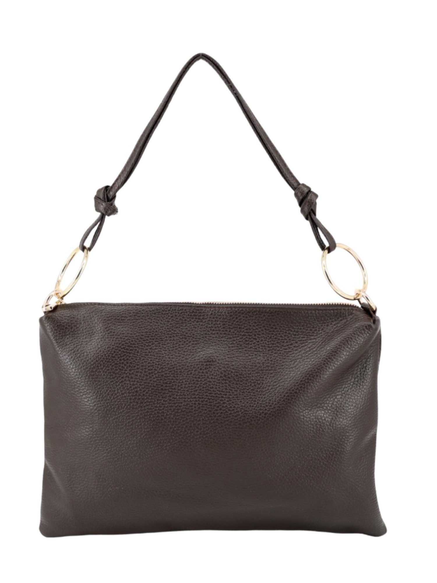 BRISE TASCHE Schultertasche Schultertasche mit Fransen aus Wildleder- Trendiger Alltagsbegleiter (Einzeltasche, 1-teilig)
