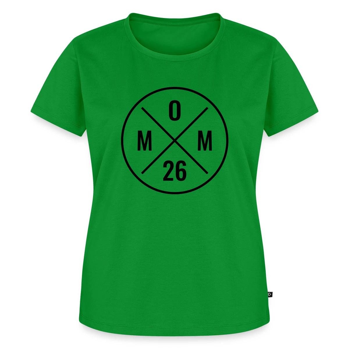 Spreadshirt T-Shirt Mom 2026 Modernes Mama Logo Schwangerschaft Frauen Premium T-Shirt (1-tlg)