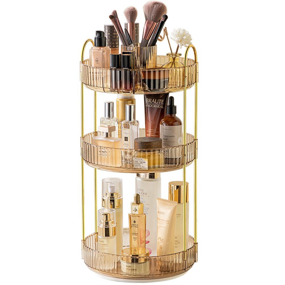 NUODWELL Make-Up Organizer Make Up Organizer, 360° Drehbar Schmink Aufbewah günstig online kaufen