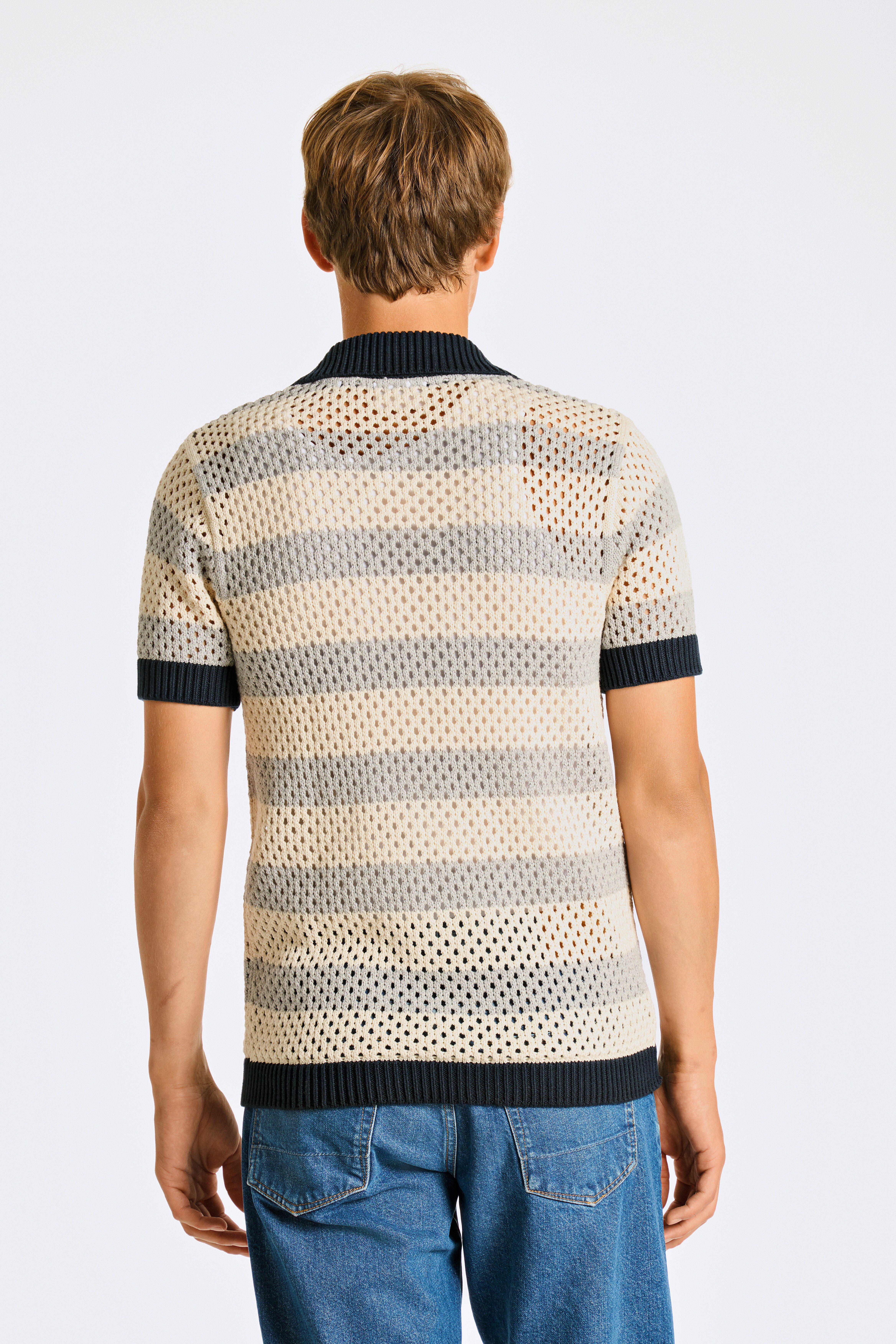 LINDBERGH Strickpullover mit Streifenmuster günstig online kaufen