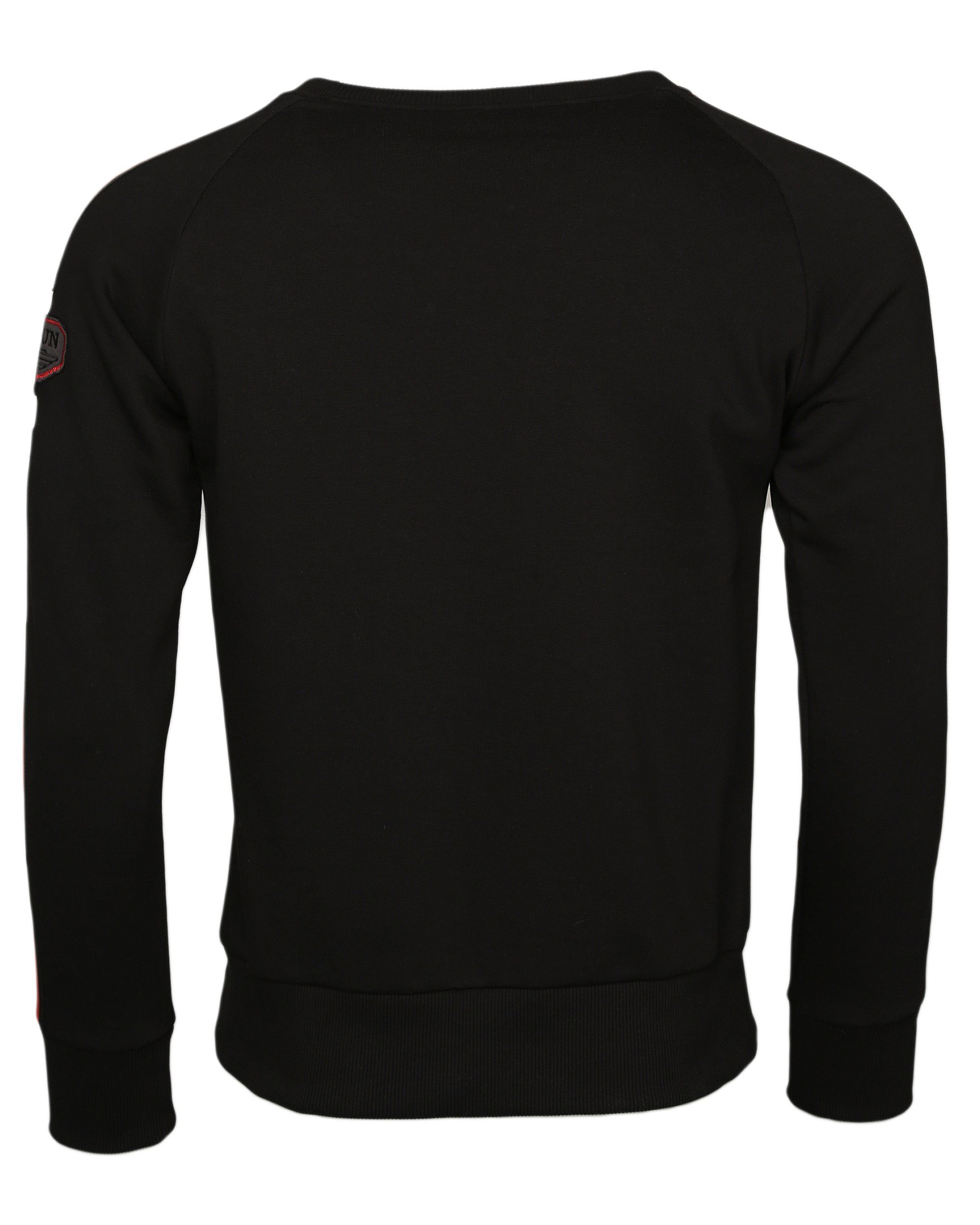 TOP TG20191013 Streak GUN black Sweater