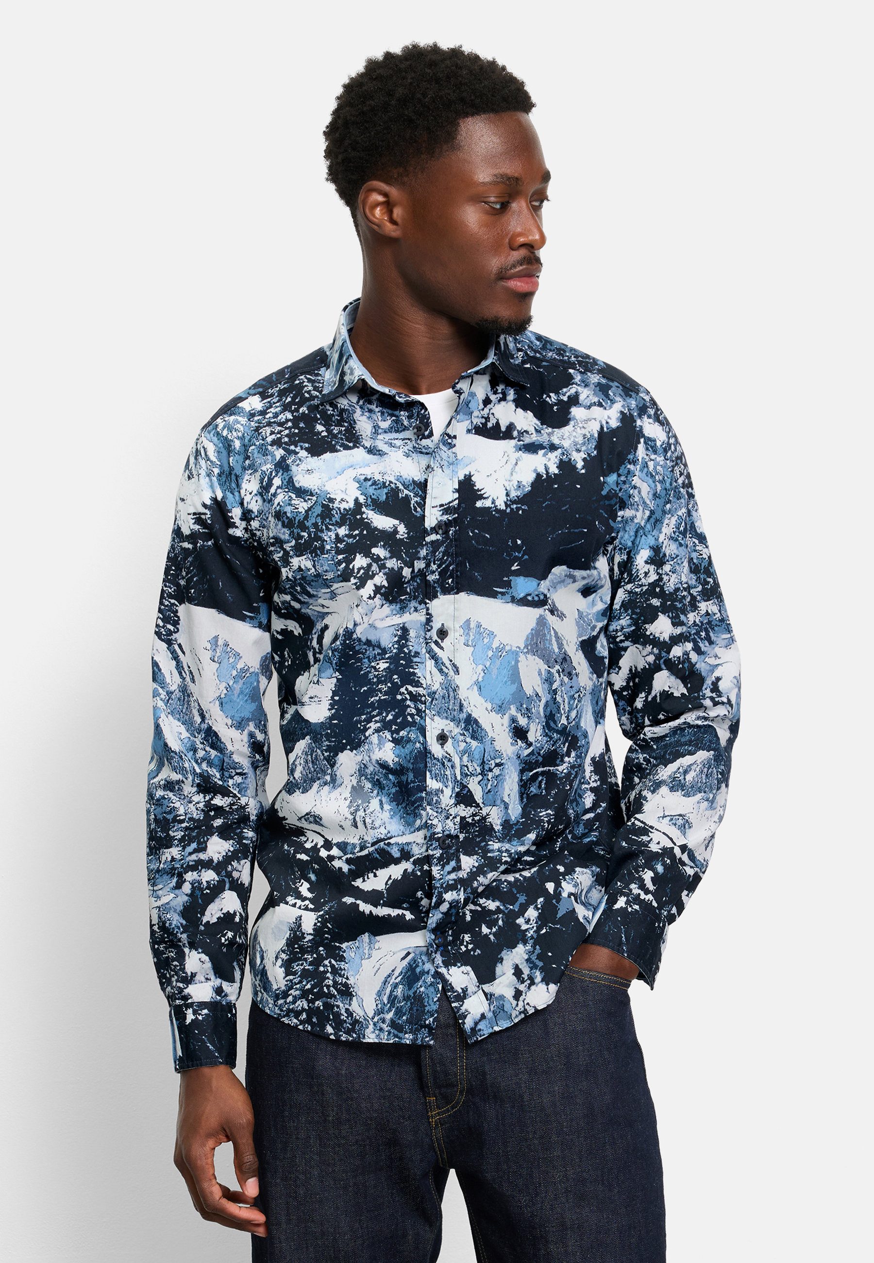 Langarmhemd OLYMP Casual, regular fit, Kent