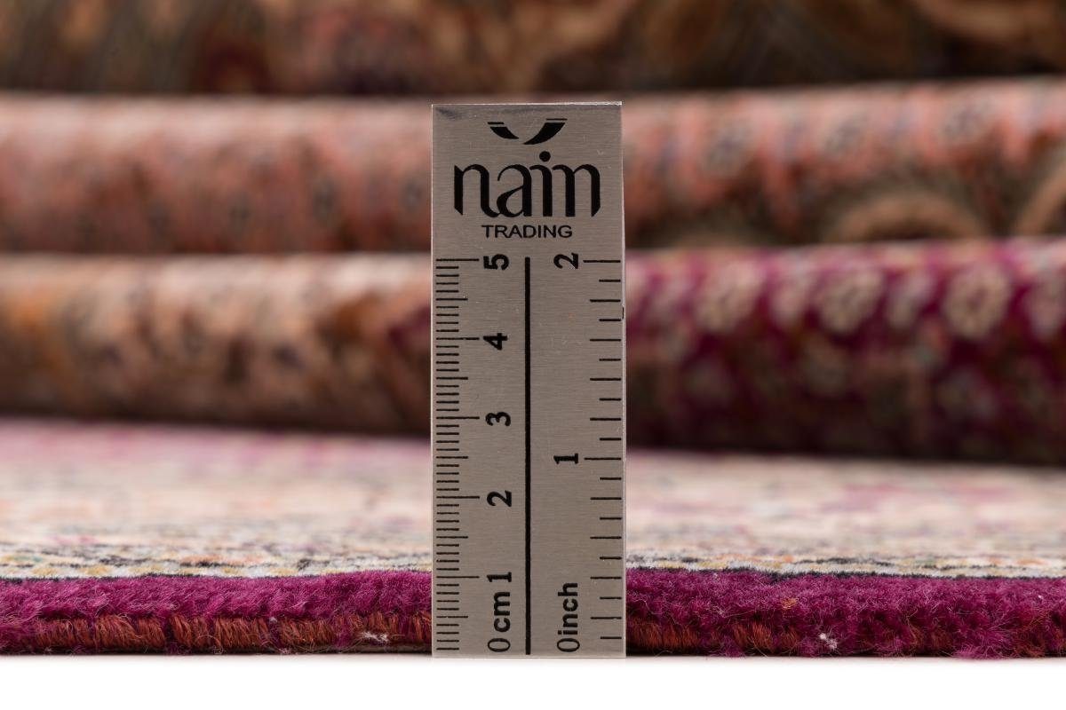 Höhe: 5 Nain Mahi Orientteppich, Tabriz mm Trading, Orientteppich rechteckig, 201x303 50Raj Handgeknüpfter
