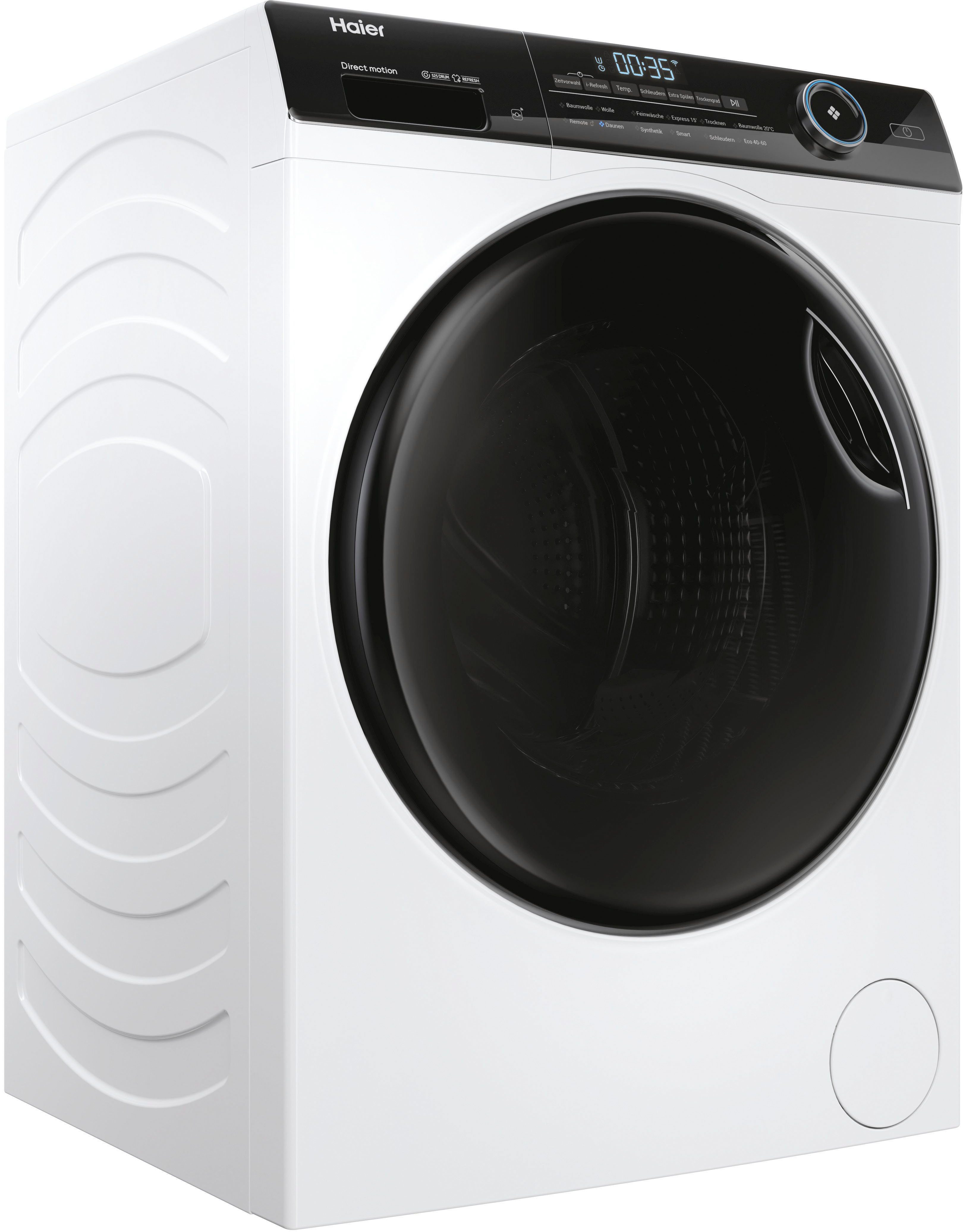 Haier Waschtrockner PRO 5 Serie HWD90-B14959U1, 9 kg, 6 kg, 1400 U/min, 9 kg, 6 kg, 1400 U/min, Flüsterleiser Motor, Wi-Fi & hOn App