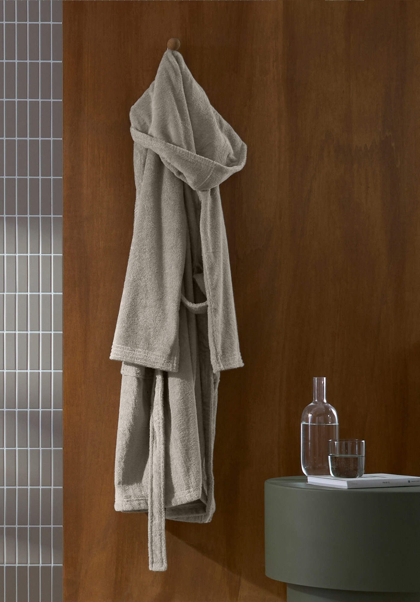 Hessnatur Bademantel aus reiner Bio-Baumwolle, Baumwolle günstig online kaufen