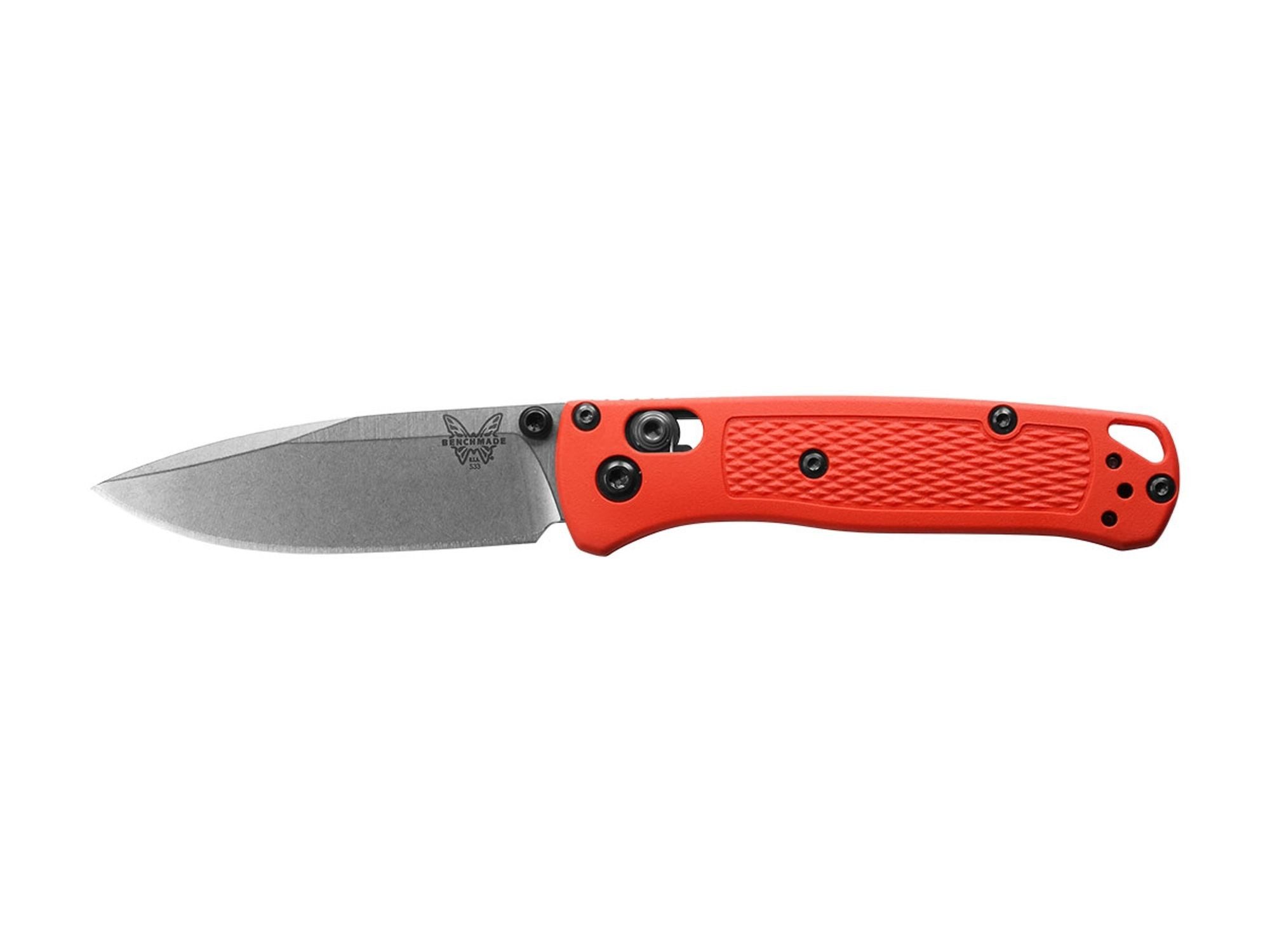Taschenmesser Benchmade Mini BUGOUT 533-04 Mesa Red Grivory