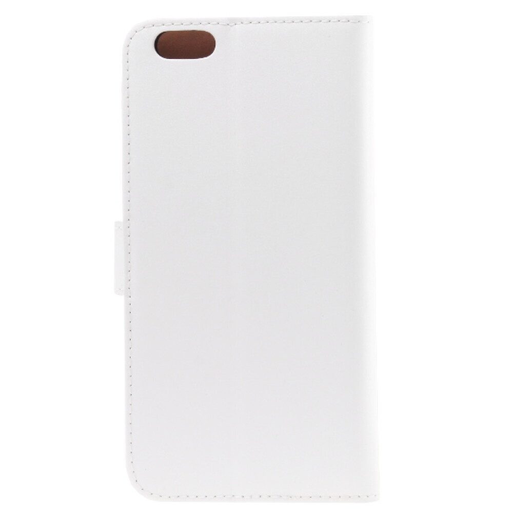Handytasche Slim Leder Handyhülle für iPhone 6 Plus Weiß 4250710556328 (Book Cover)