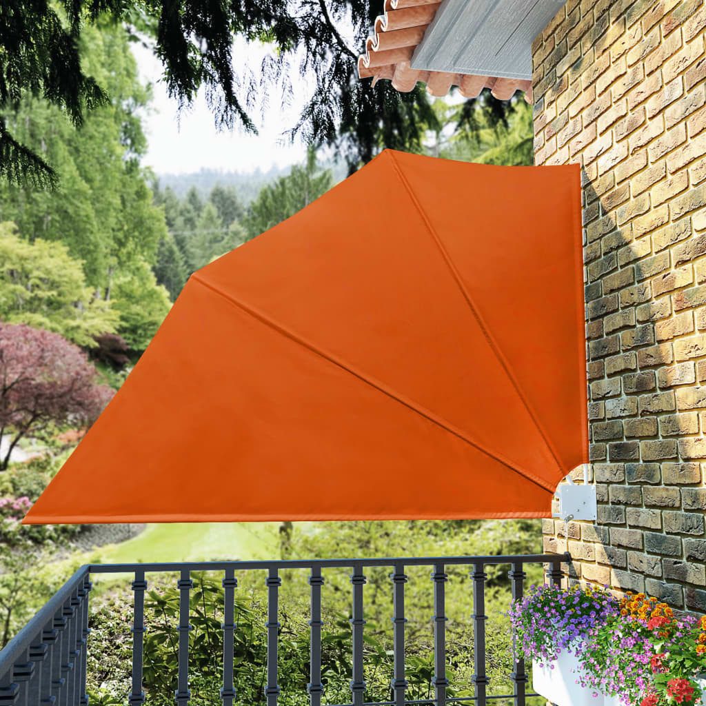 furnicato Markise Faltbarer Balkonfächer Terracotta-Rot 160×240 günstig online kaufen