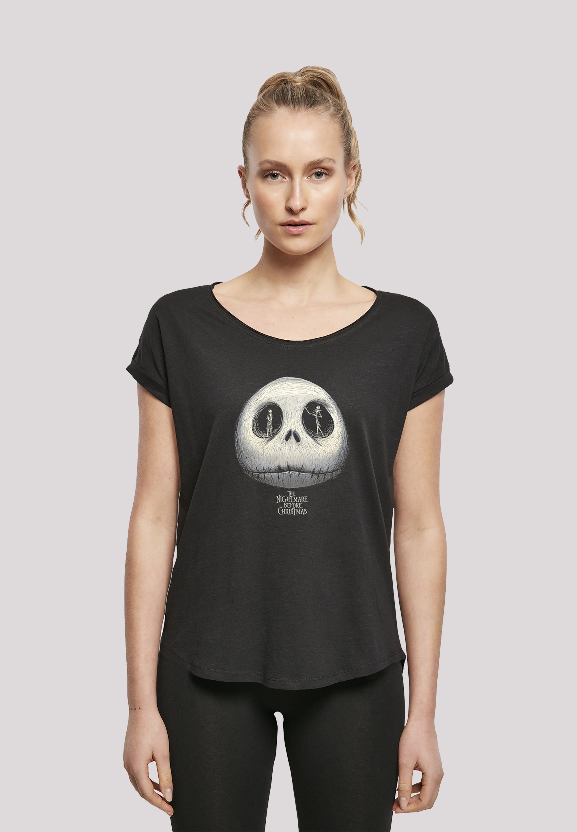 F4NT4STIC T-Shirt Disney Nightmare Before Christmas Jacks Eyes Print