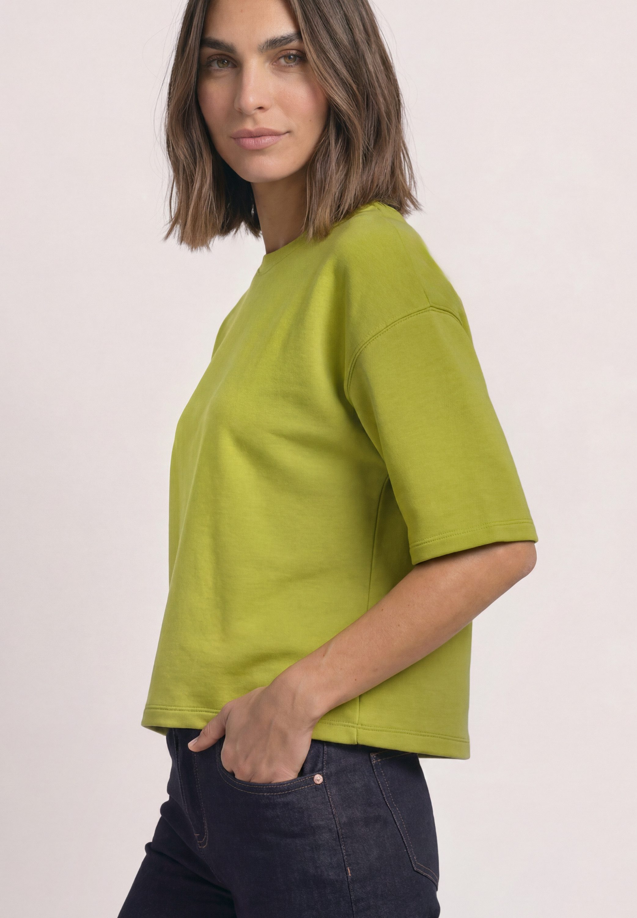 STREET ONE Sweatshirt mit Rundhalsausschnitt