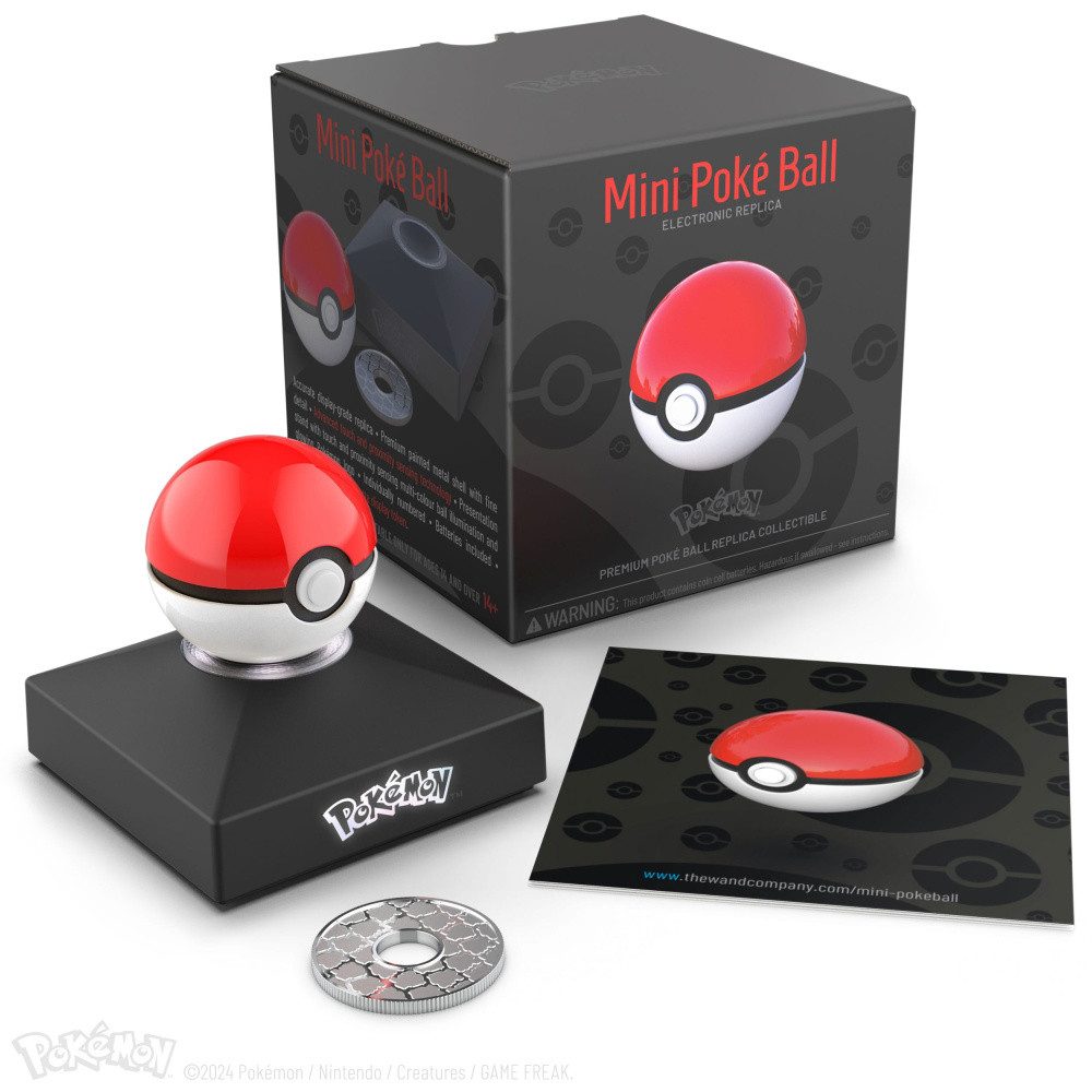 Wand Company Merchandise-Figur Pokémon: Diecast Replik - Mini Poké Ball mit günstig online kaufen