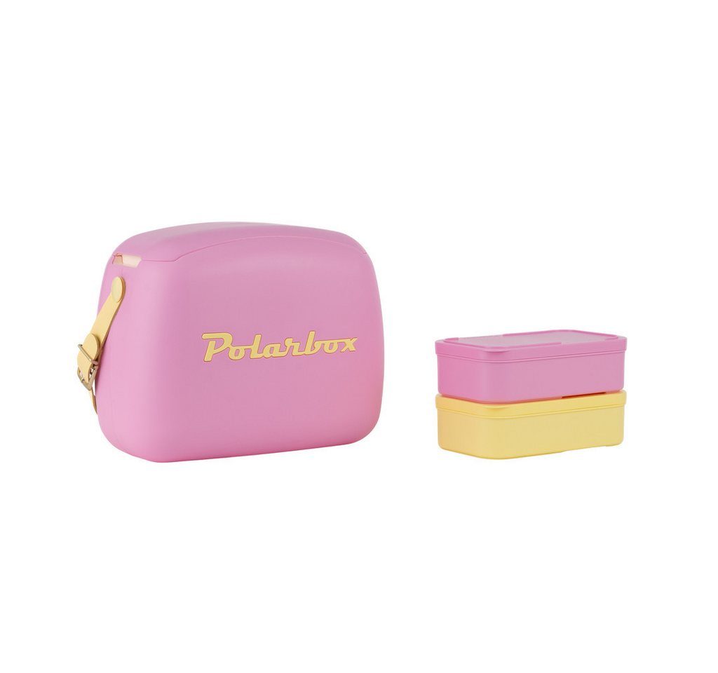 Kreher Frischhaltedose Kühlbox Polar 6 Liter mit 2 Lunchboxen (Farbe wählbar)