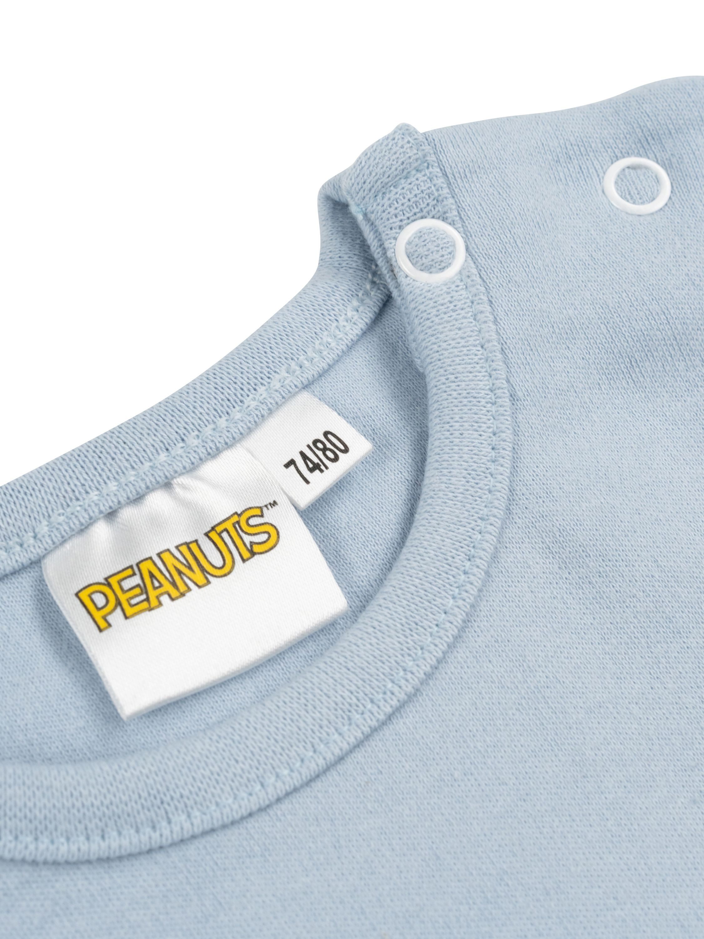 United Labels® Overall Peanuts Snoopy Baby Strampler Overall Einteiler Langarm