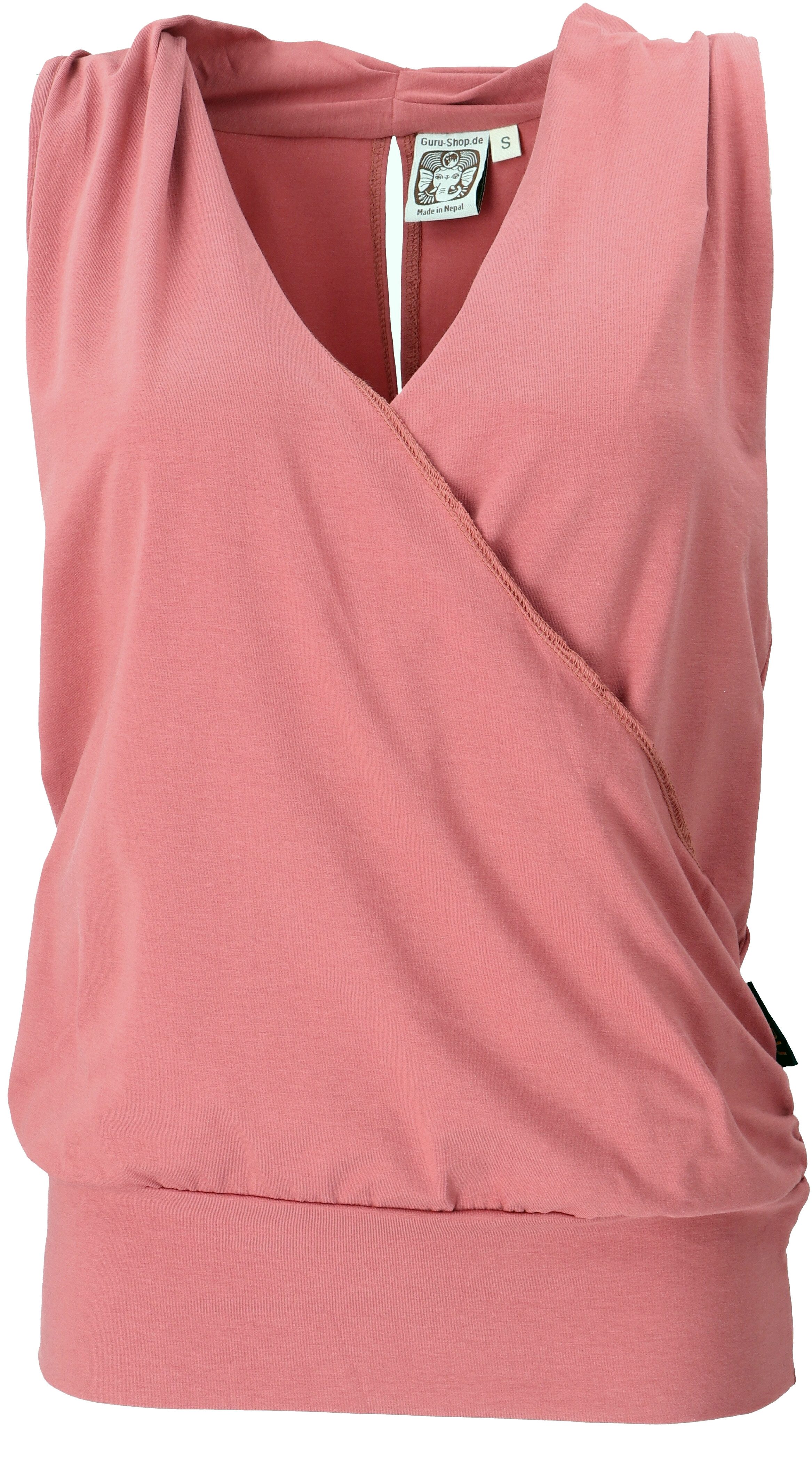 Guru-Shop T-Shirt Lockeres Yogashirt, Sommertop, ärmelloses günstig online kaufen
