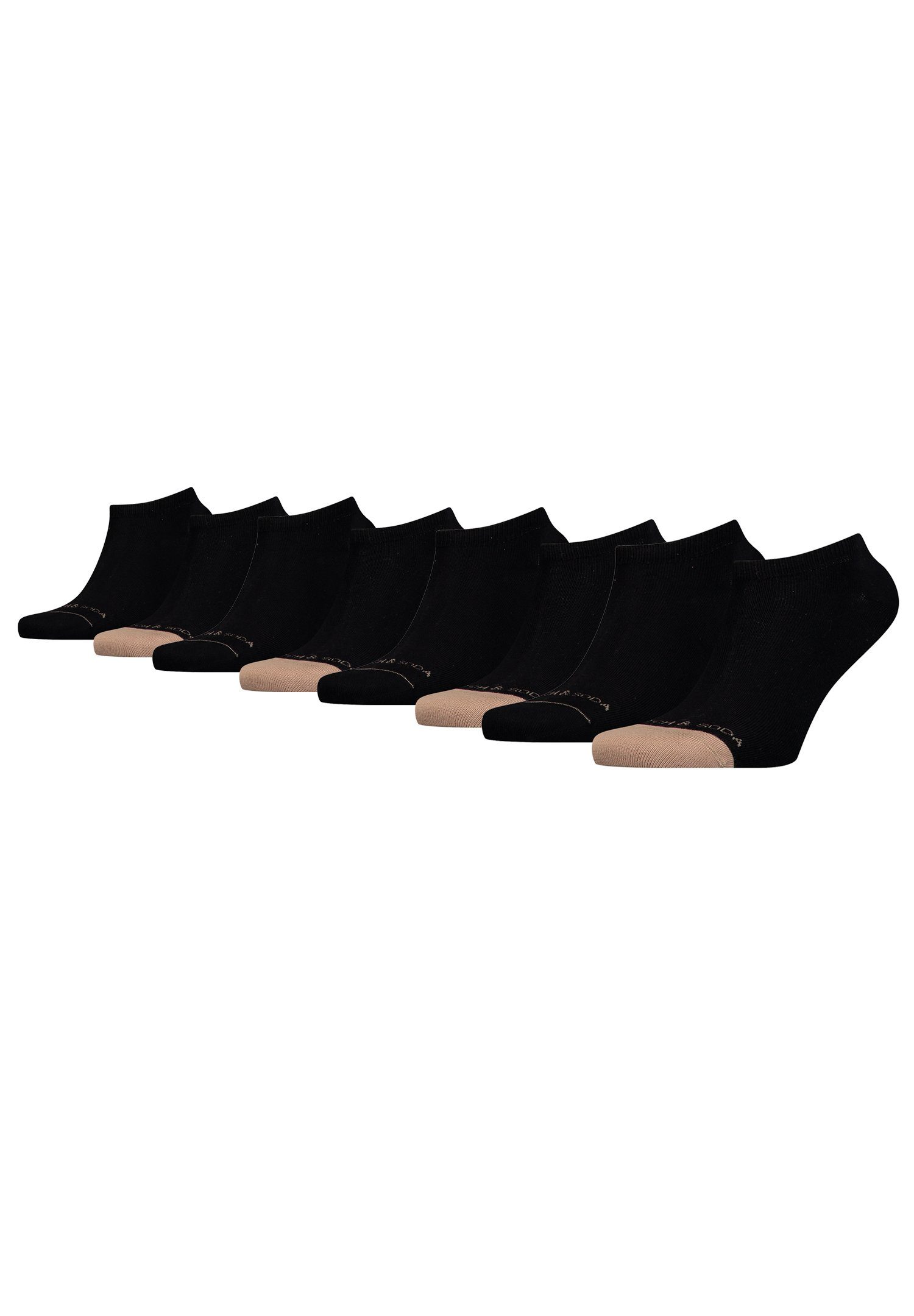 Scotch & Soda Kurzsocken SCSO Dip Toe Sneaker Socks 8P (8-Paar, 8er-Pack)